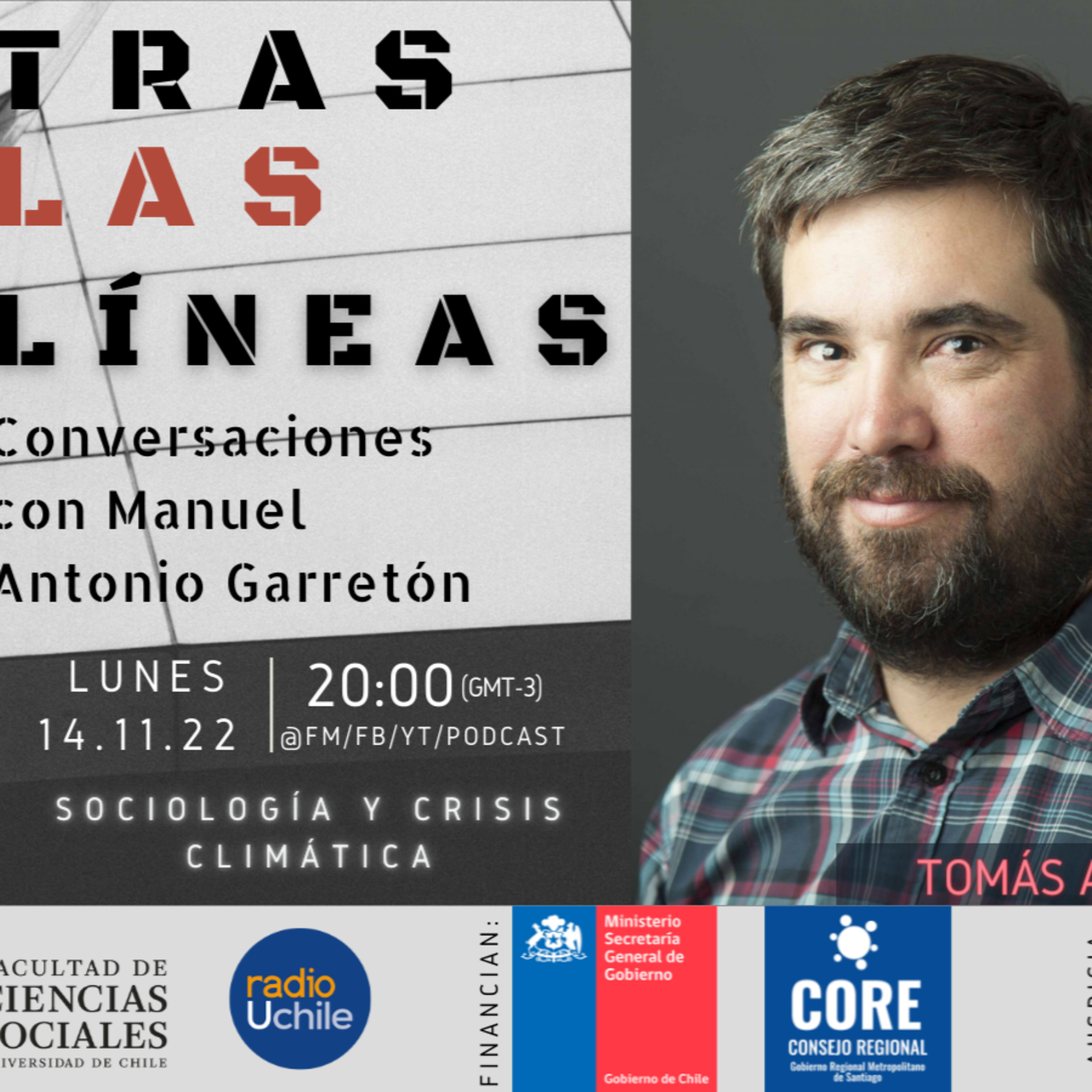 Tras las Líneas 123. Sociología y crisis climática [con Tomás Ariztía] episode artwork