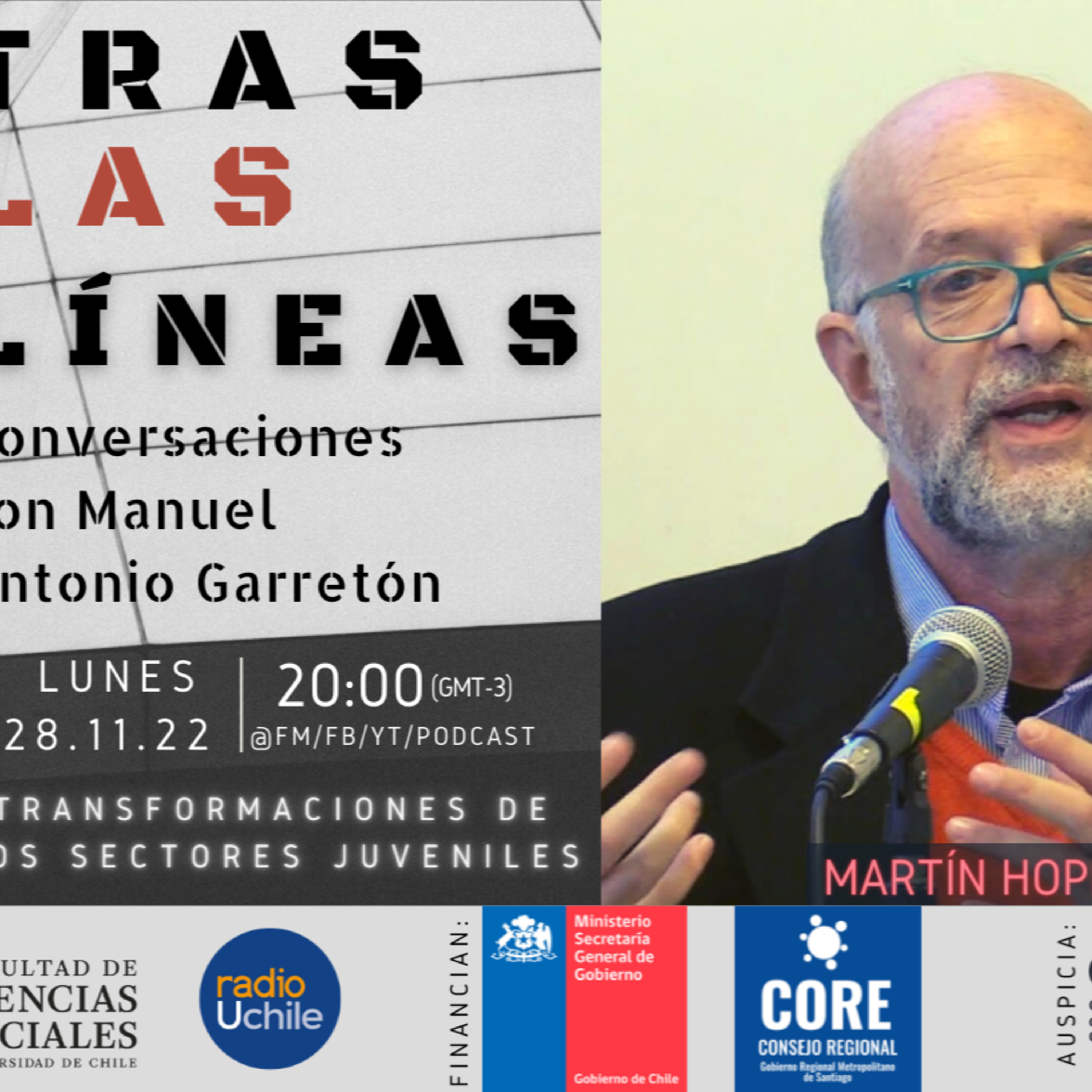 Tras las Líneas 125.Transformaciones de los sectores juveniles [con Martín Hopenhayn] episode artwork