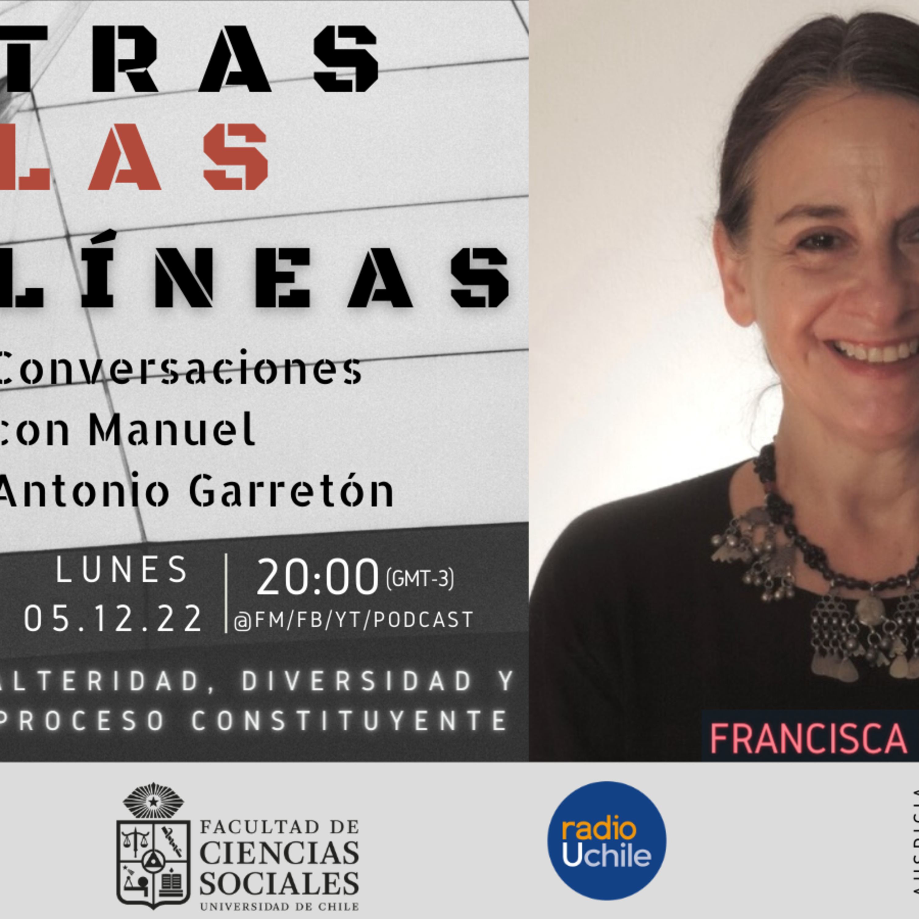 Tras las Líneas 126.Alteridad, diversidad y proceso constituyente en Chile [con Francisca Márquez] episode artwork