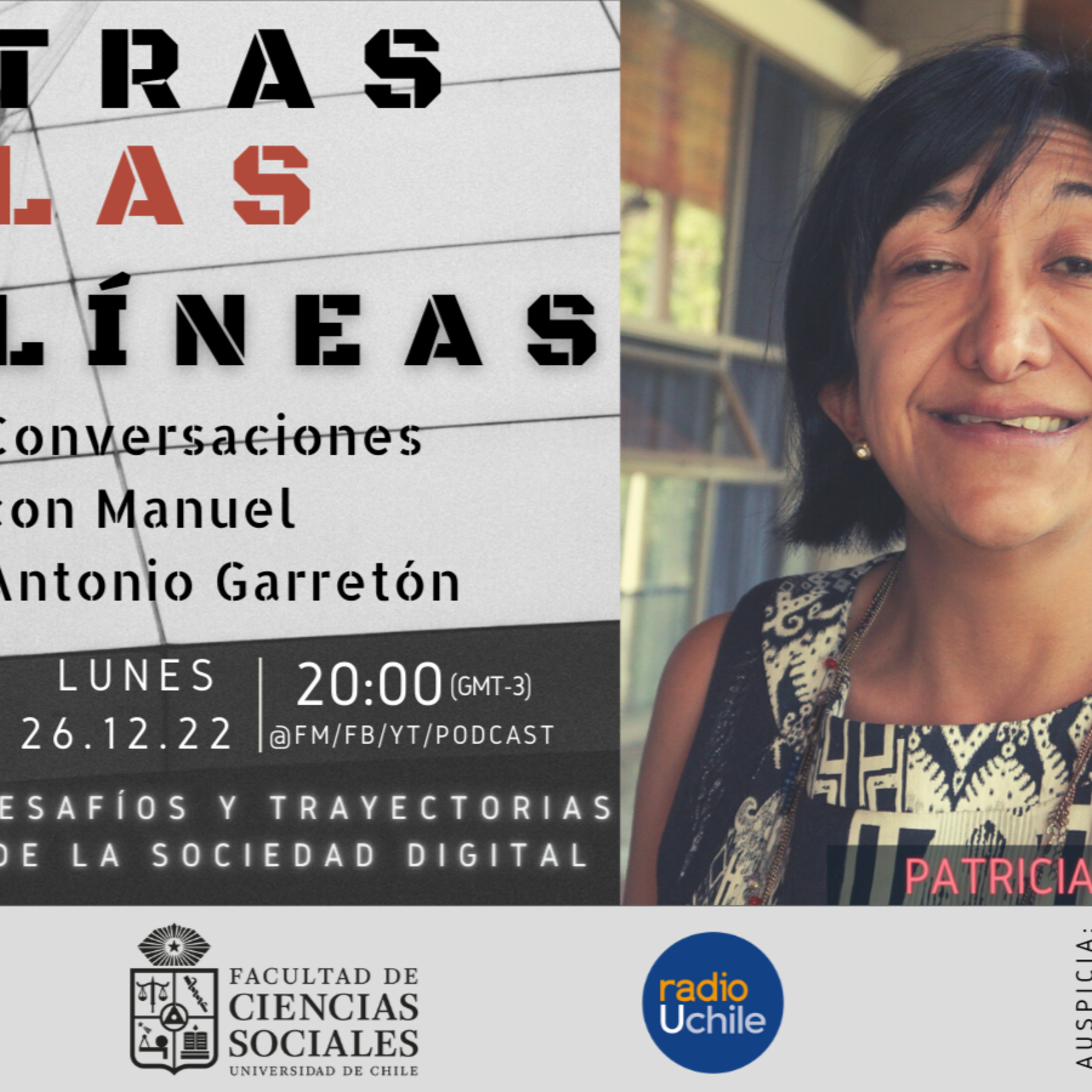 Tras las Líneas 129. Desafíos y trayectorias de la sociedad digital en Chile [con Patricia Peña Miranda] episode artwork