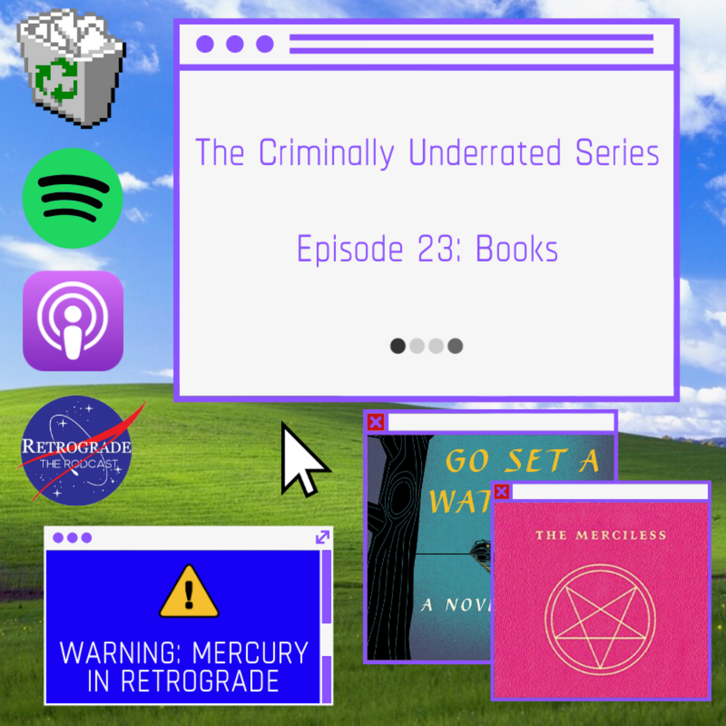 Criminally Underrated: Books episode artwork