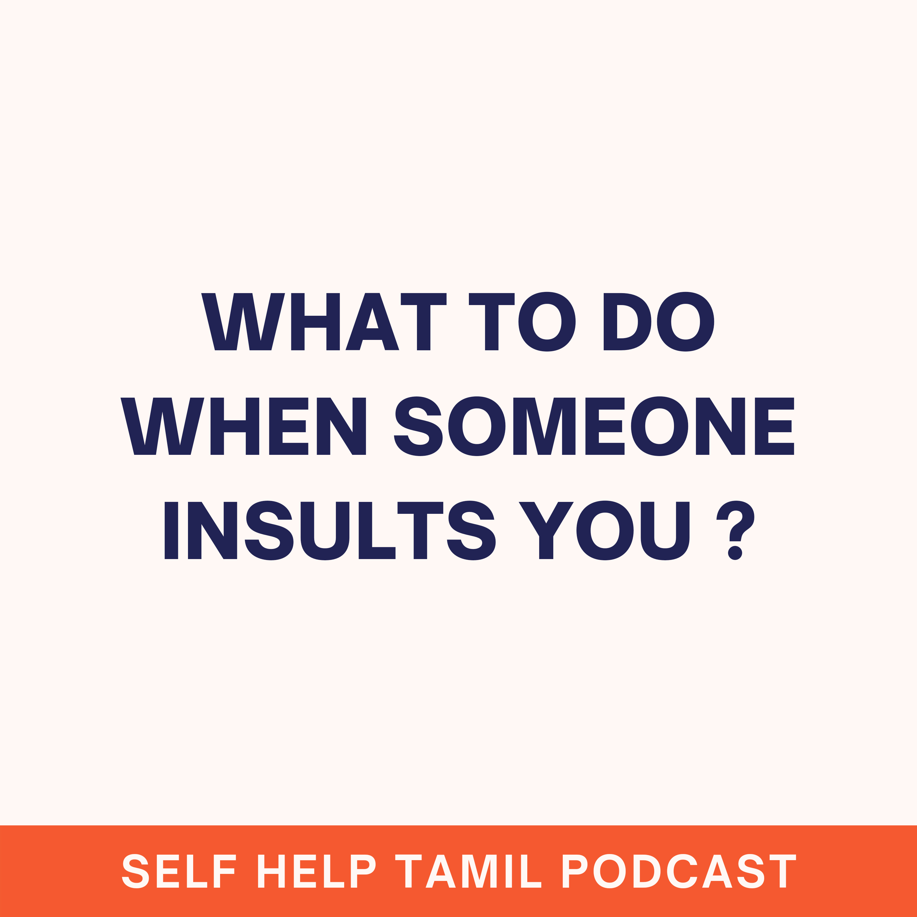 Listen with Abi - Self Help Tamil Podcast