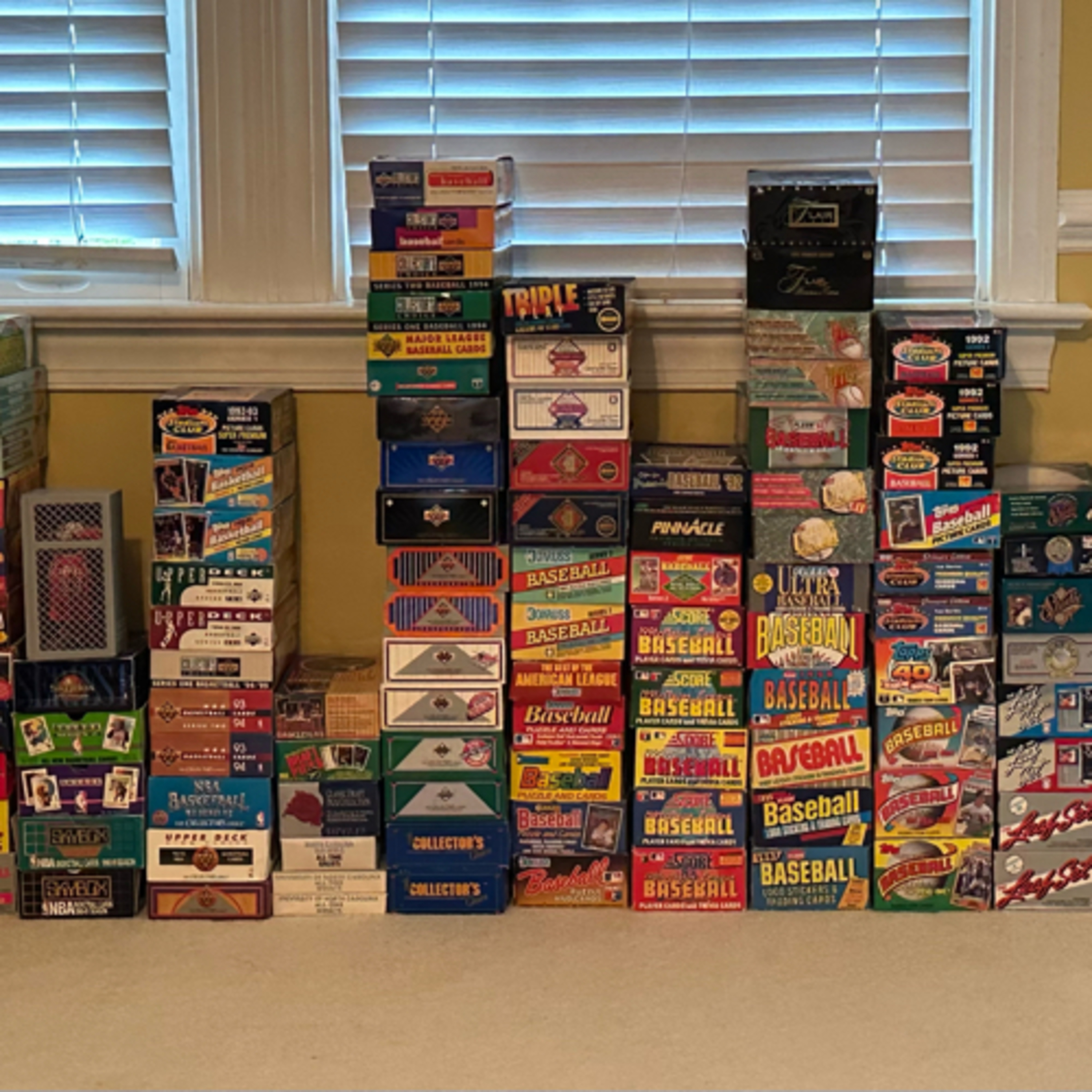 131 Different Junk Wax Boxes! What am I doing?