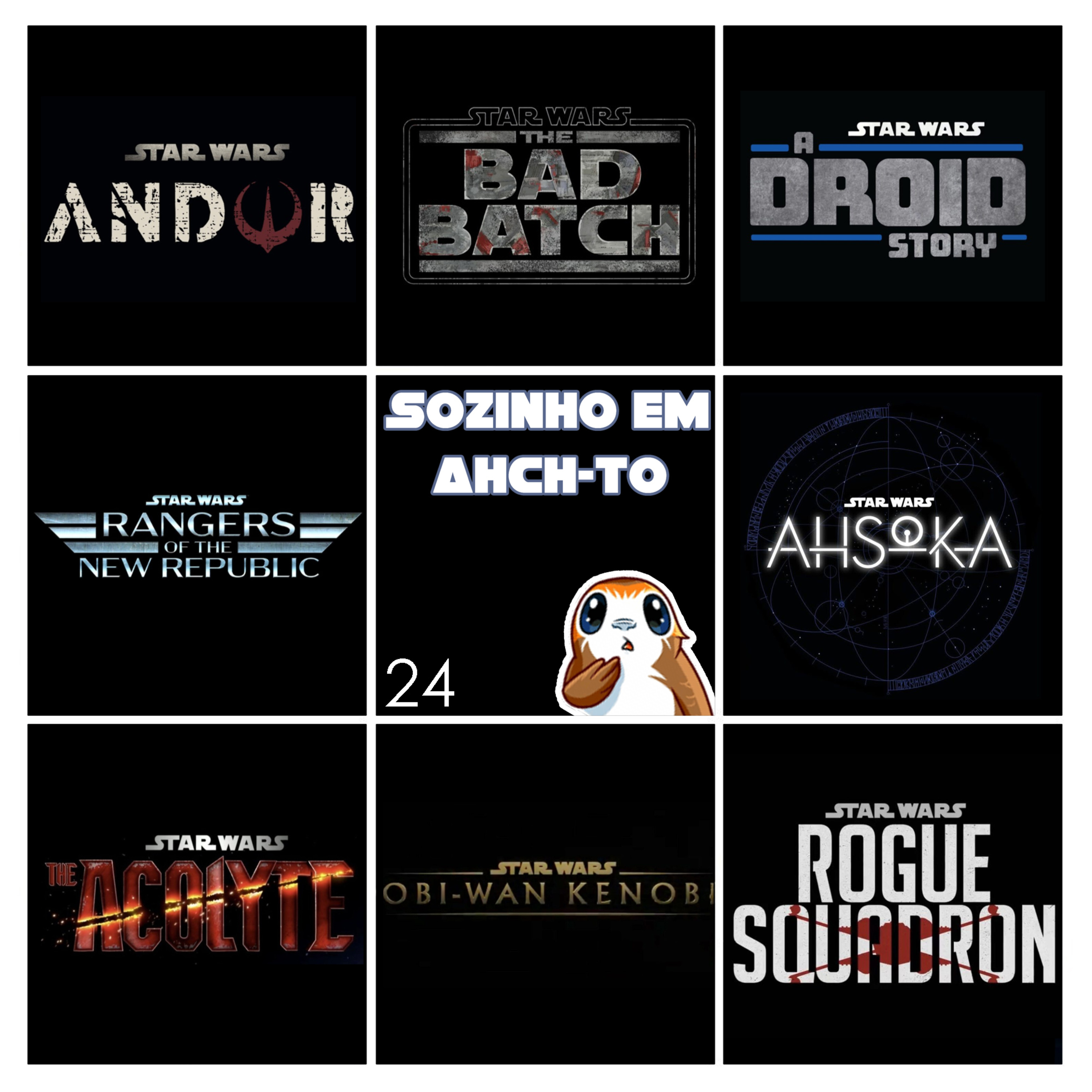Sozinho em Ahch-To 24 - DEZ séries e dois filmes de Star Wars anunciados!