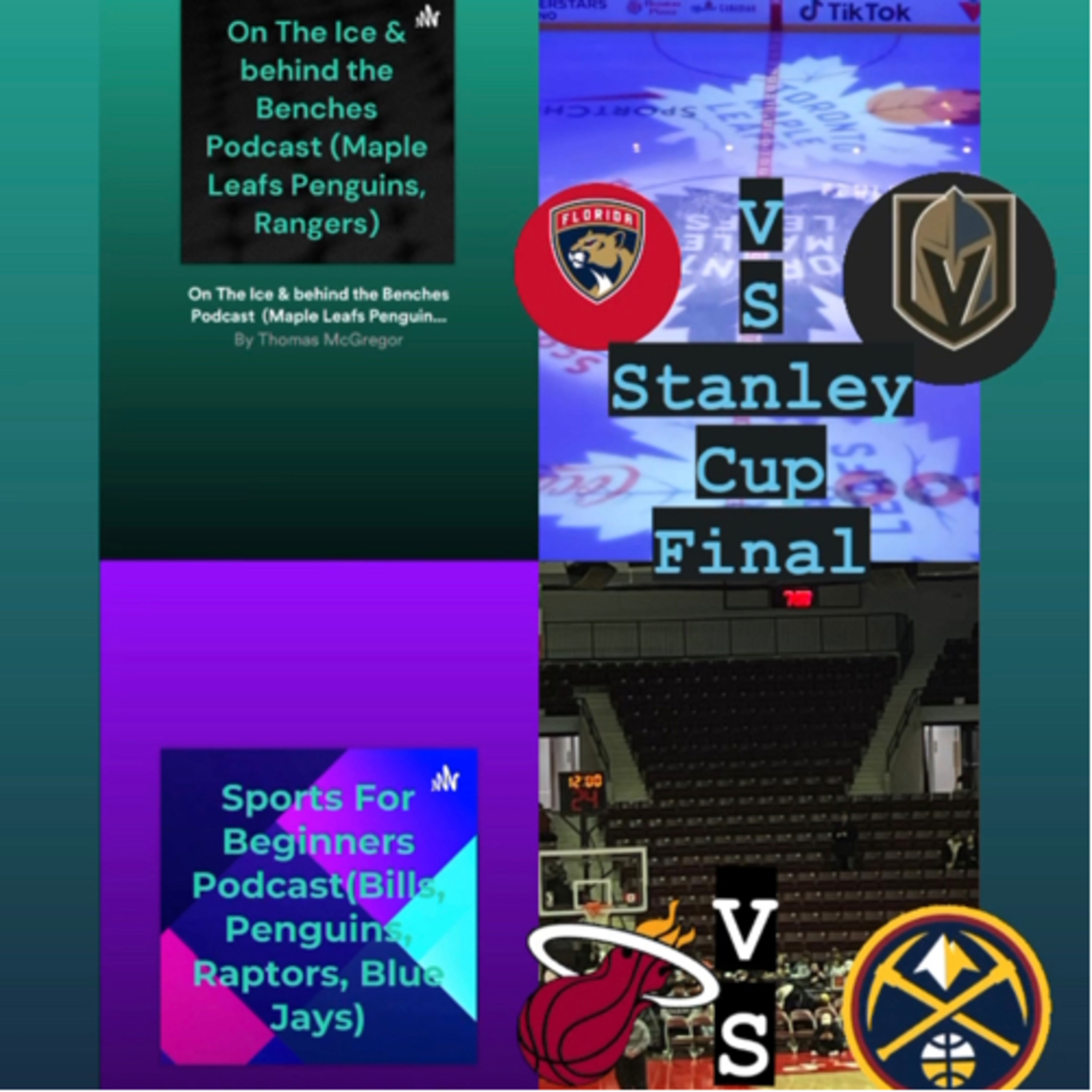 The NHL and NBA seasons are now on the benches till next season and The Baseballs are flying in the air (Tuesday, June, 20, 2023.)