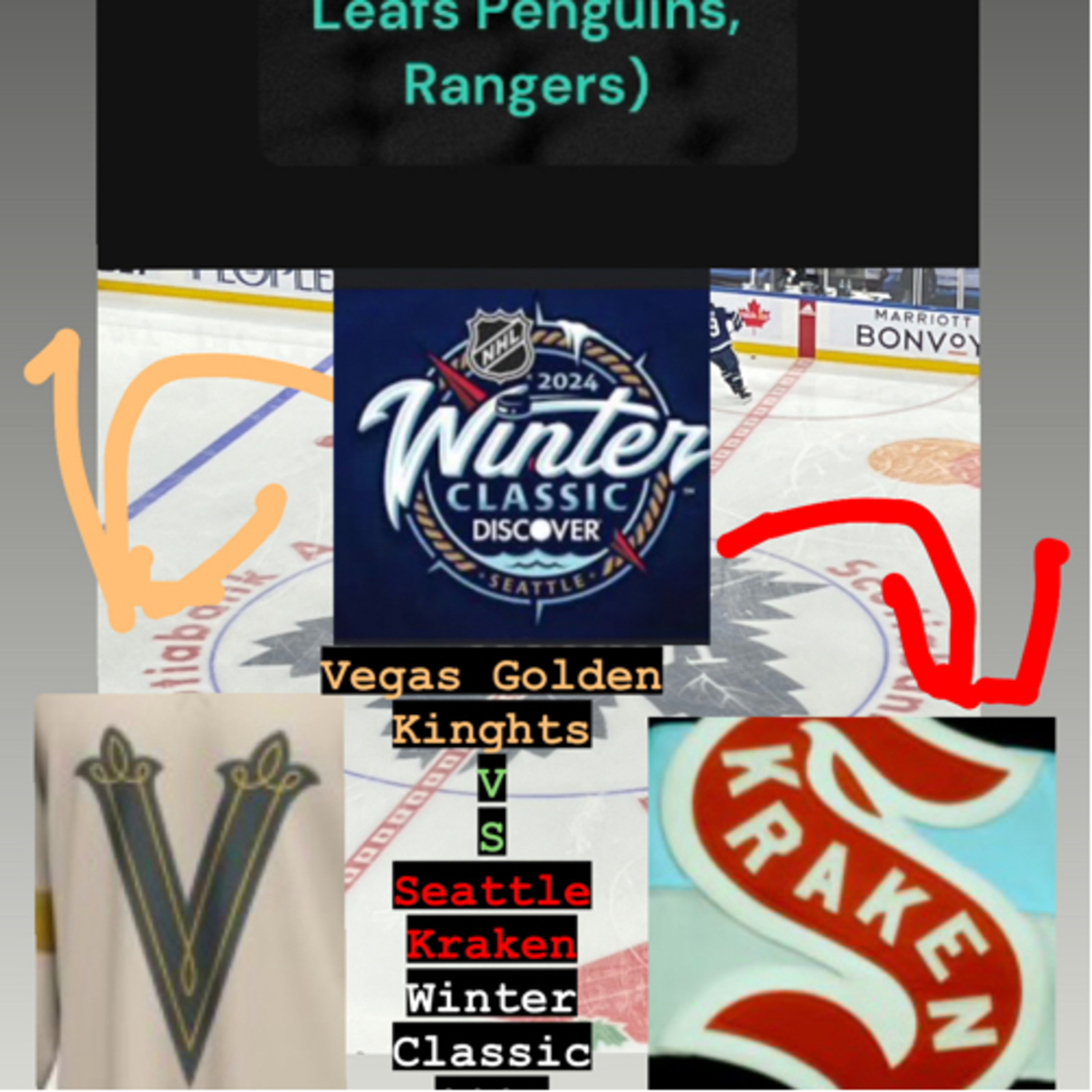 NHL 2024 Winter Classic (Golden Knights Versus Kraken) Post-game recap