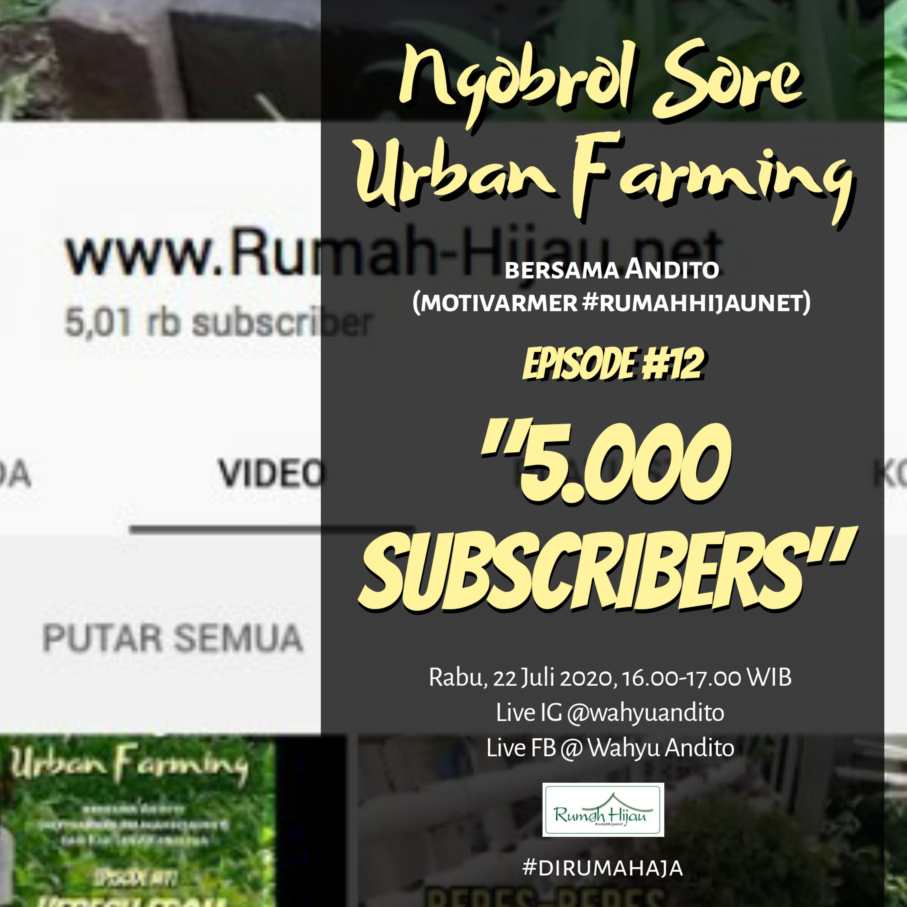 Ngobrol Sore Urban Farming