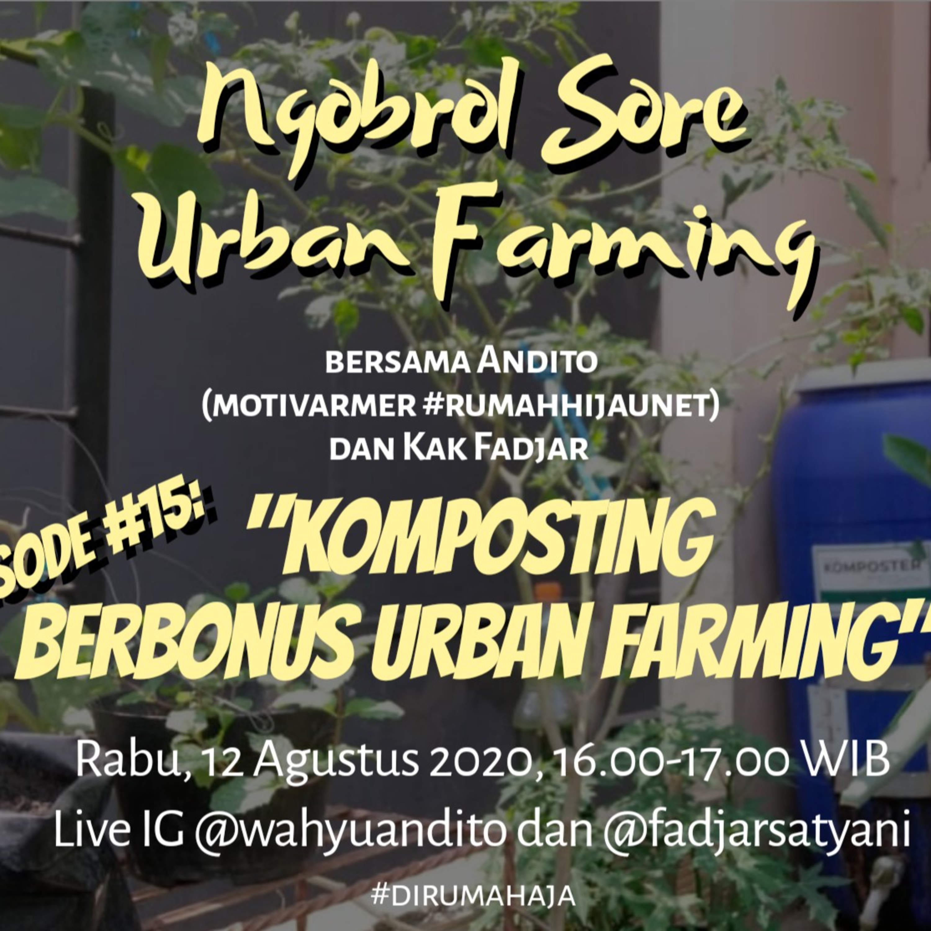 Ngobrol Sore Urban Farming