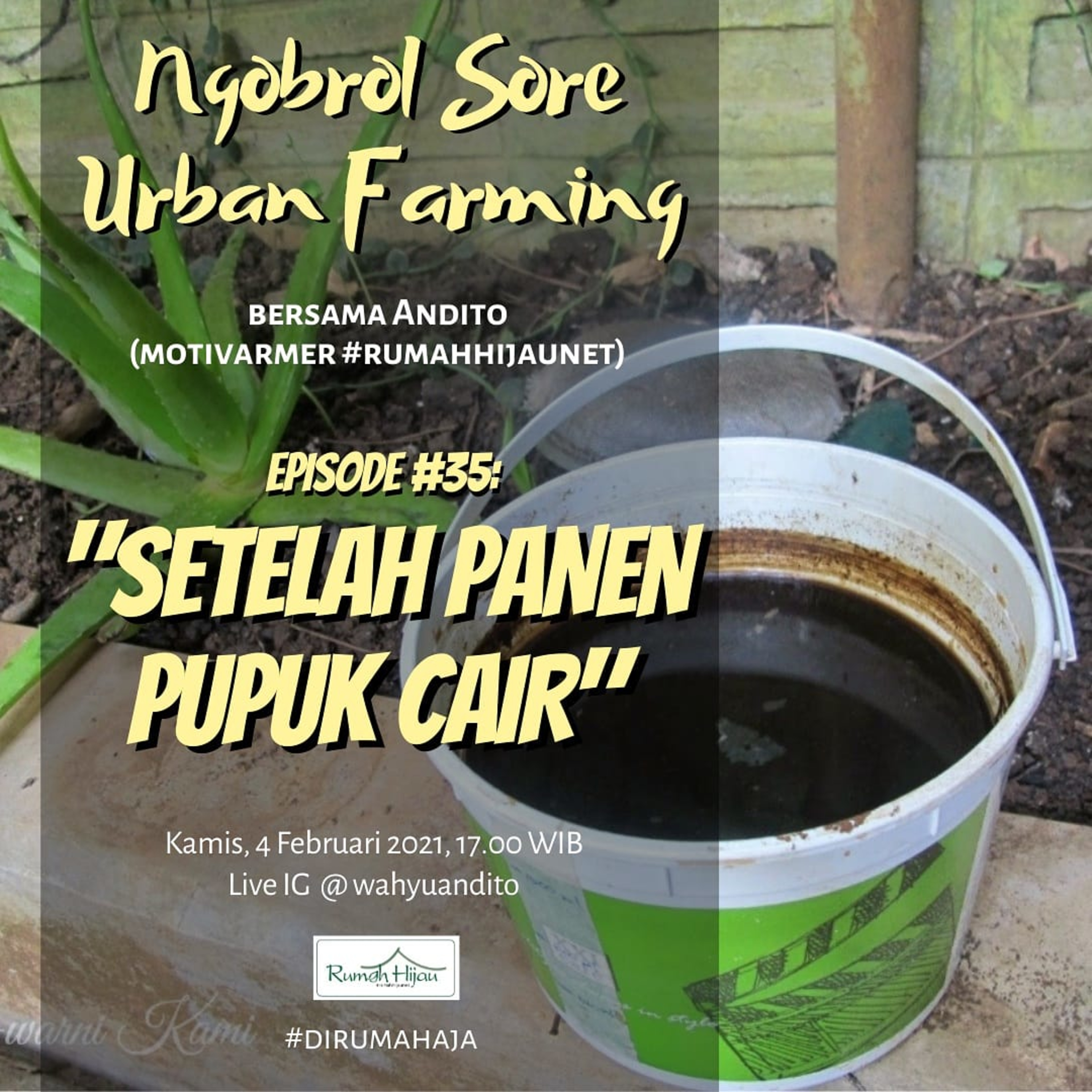 Ngobrol Sore Urban Farming