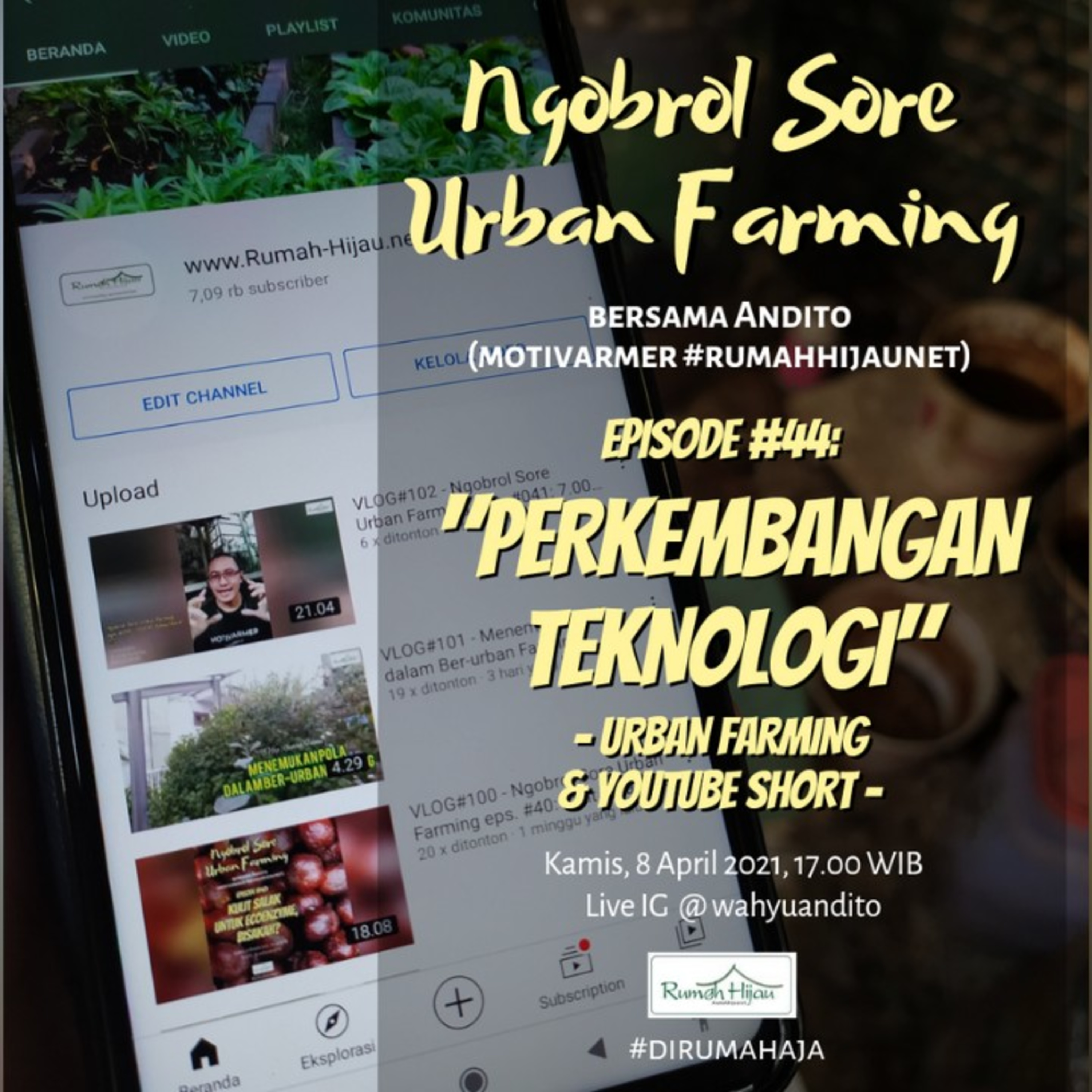 Ngobrol Sore Urban Farming