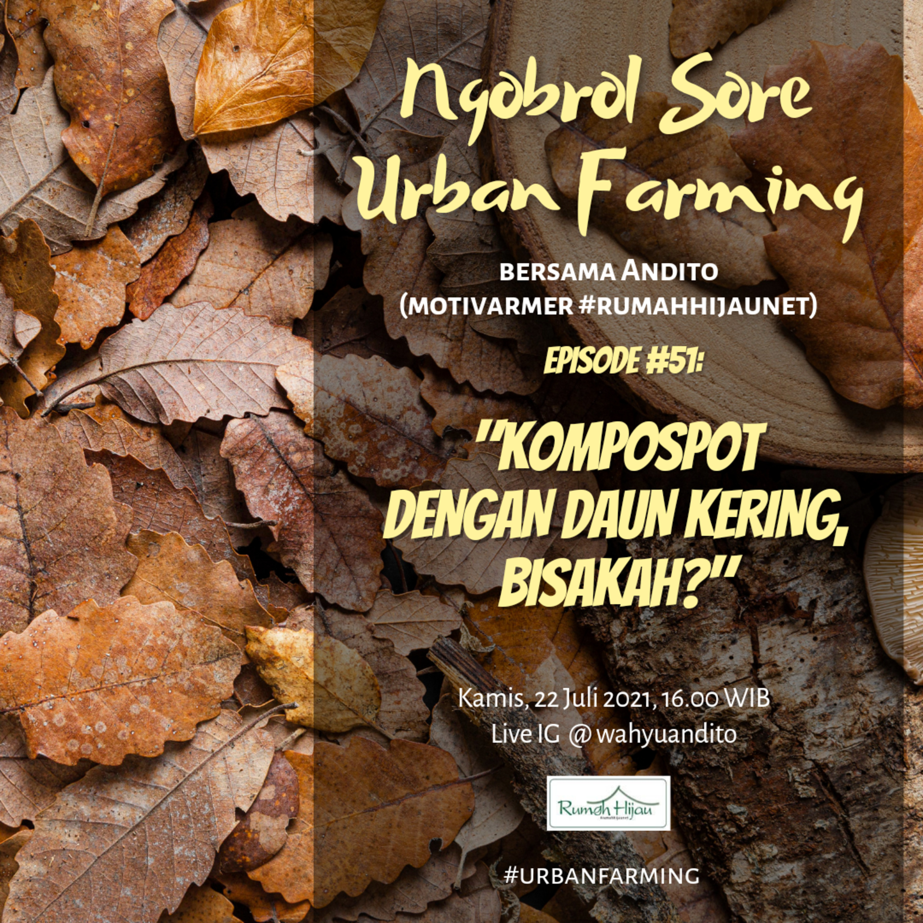 Ngobrol Sore Urban Farming