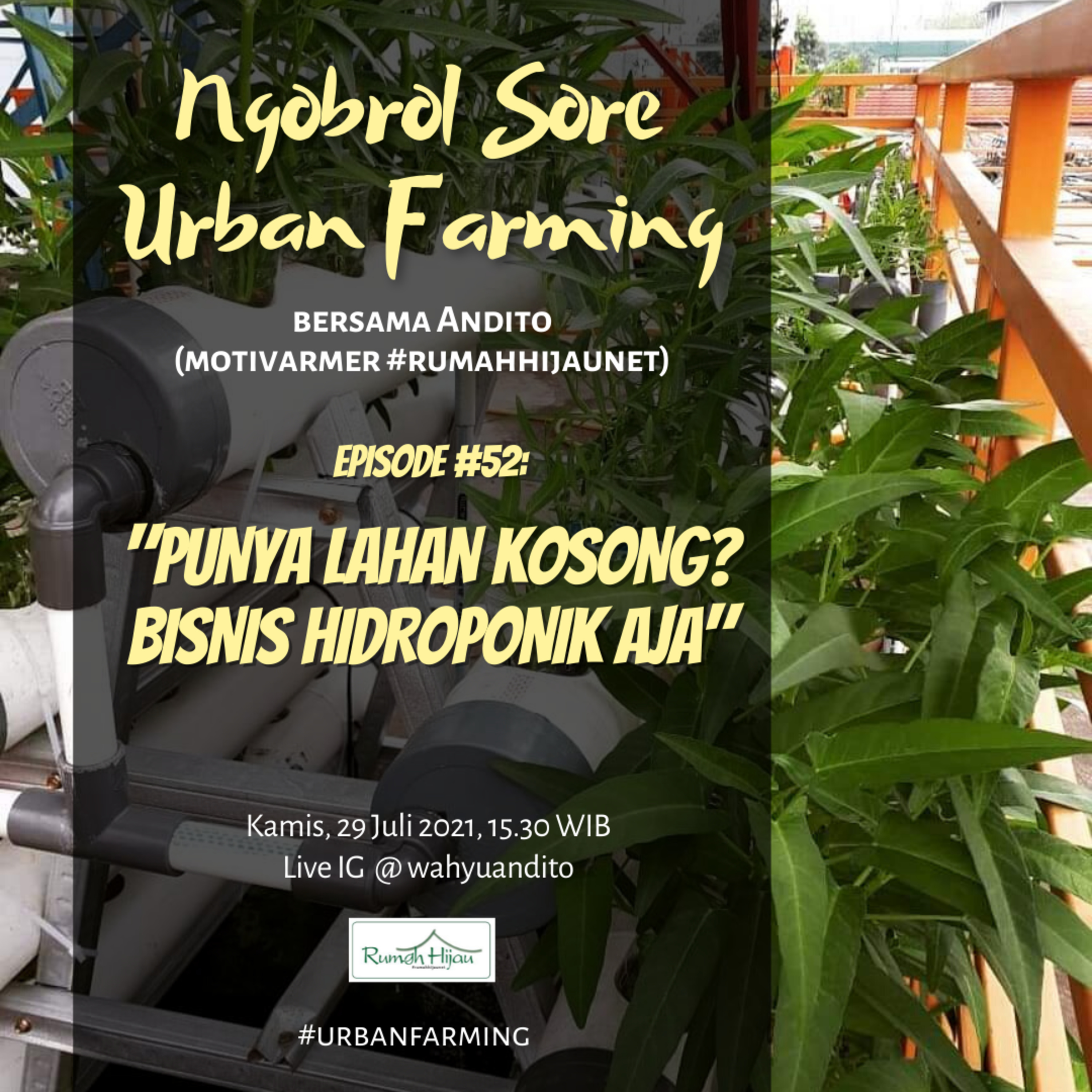 Ngobrol Sore Urban Farming