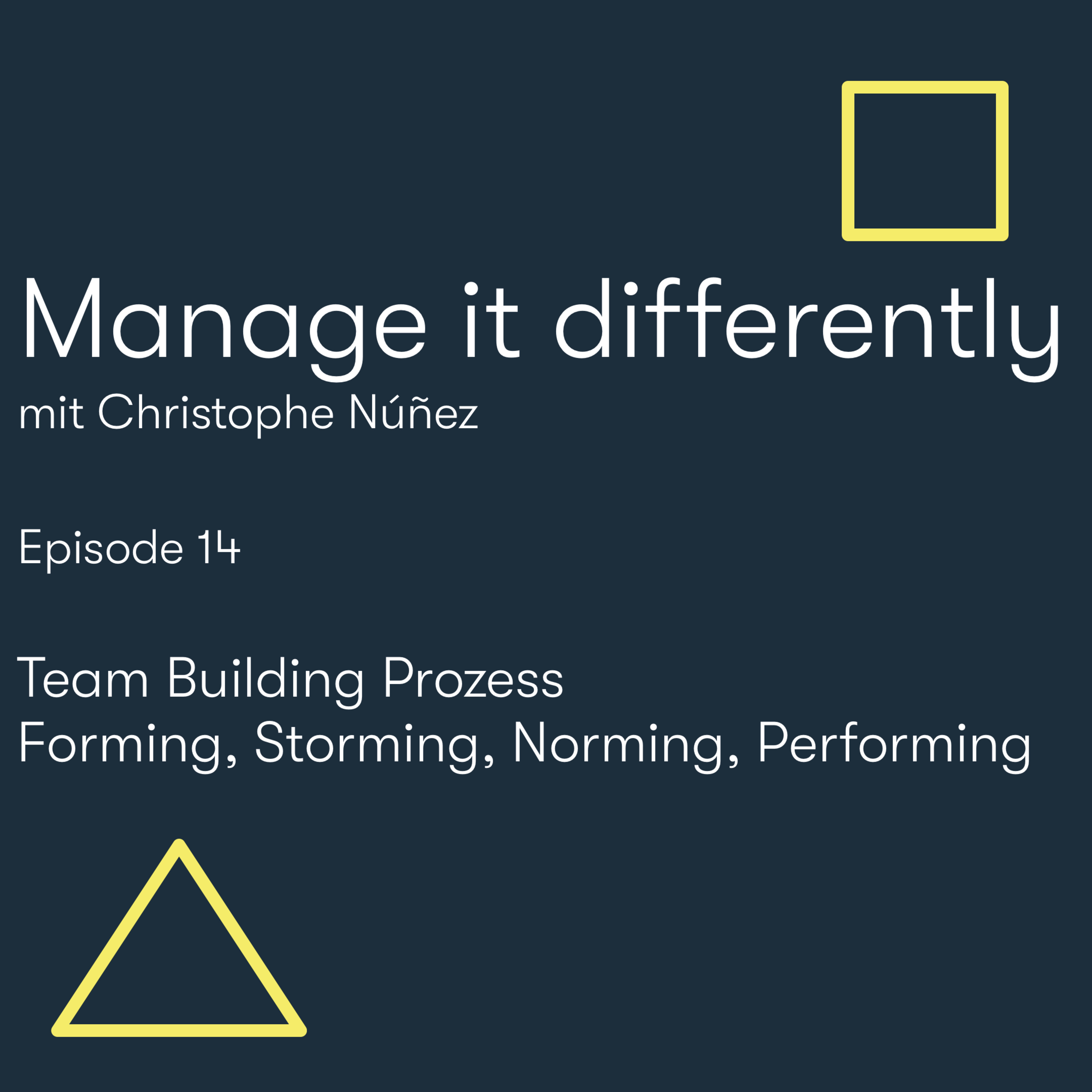 Manage it differently
