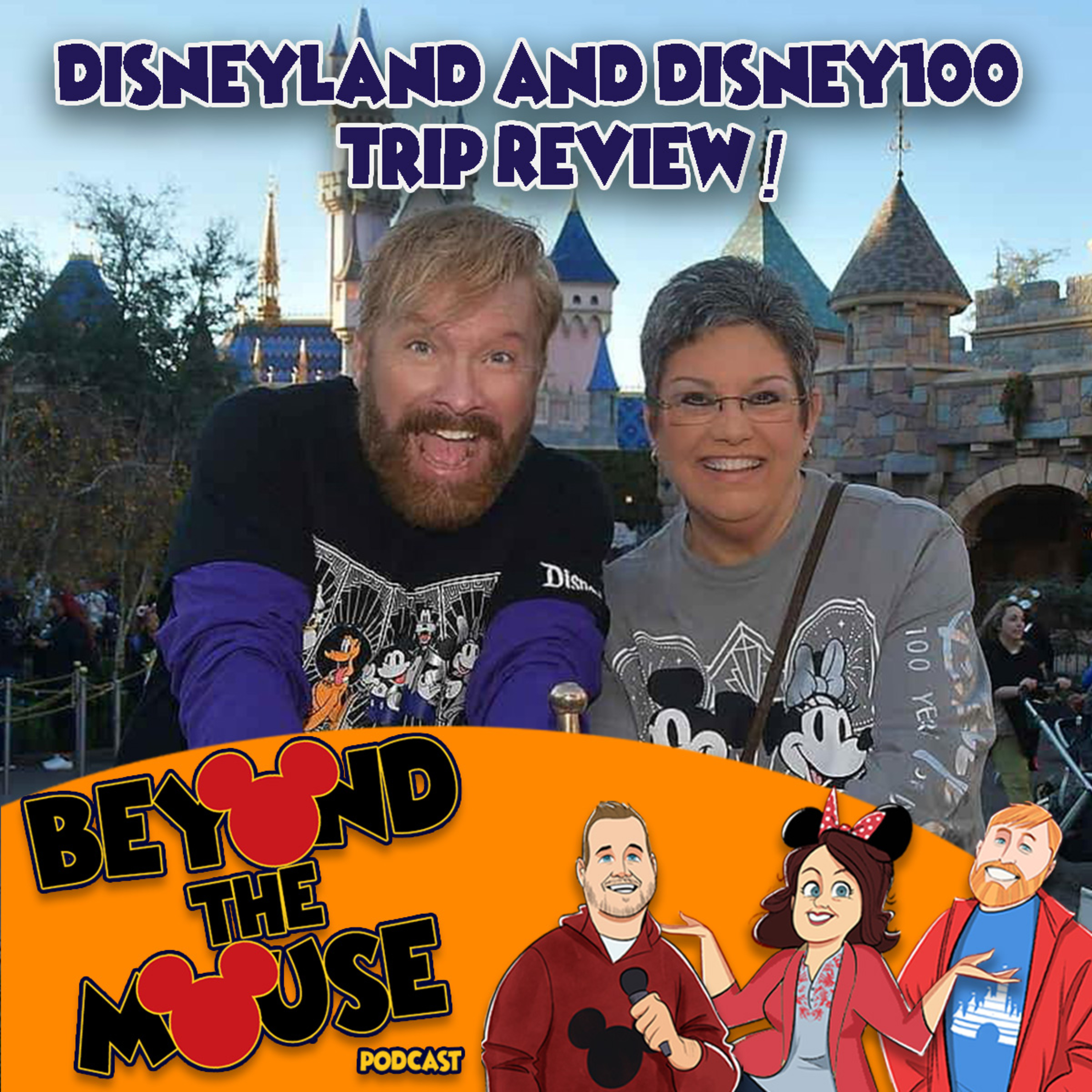 Ep. 195 - DLR Trip Report: Brett celebrates Disney's 100th Anniversary! episode artwork