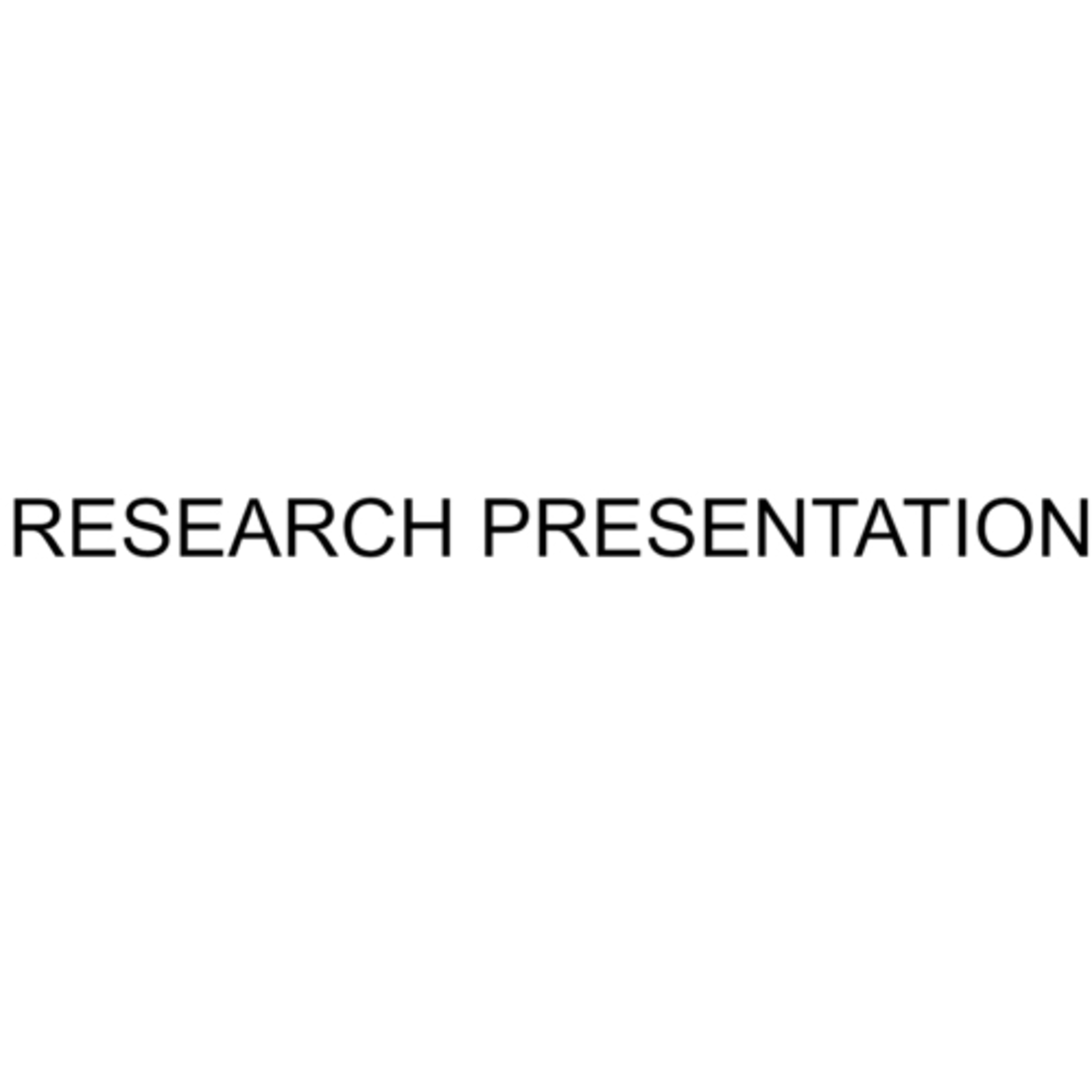 Research Presentation  episode artwork
