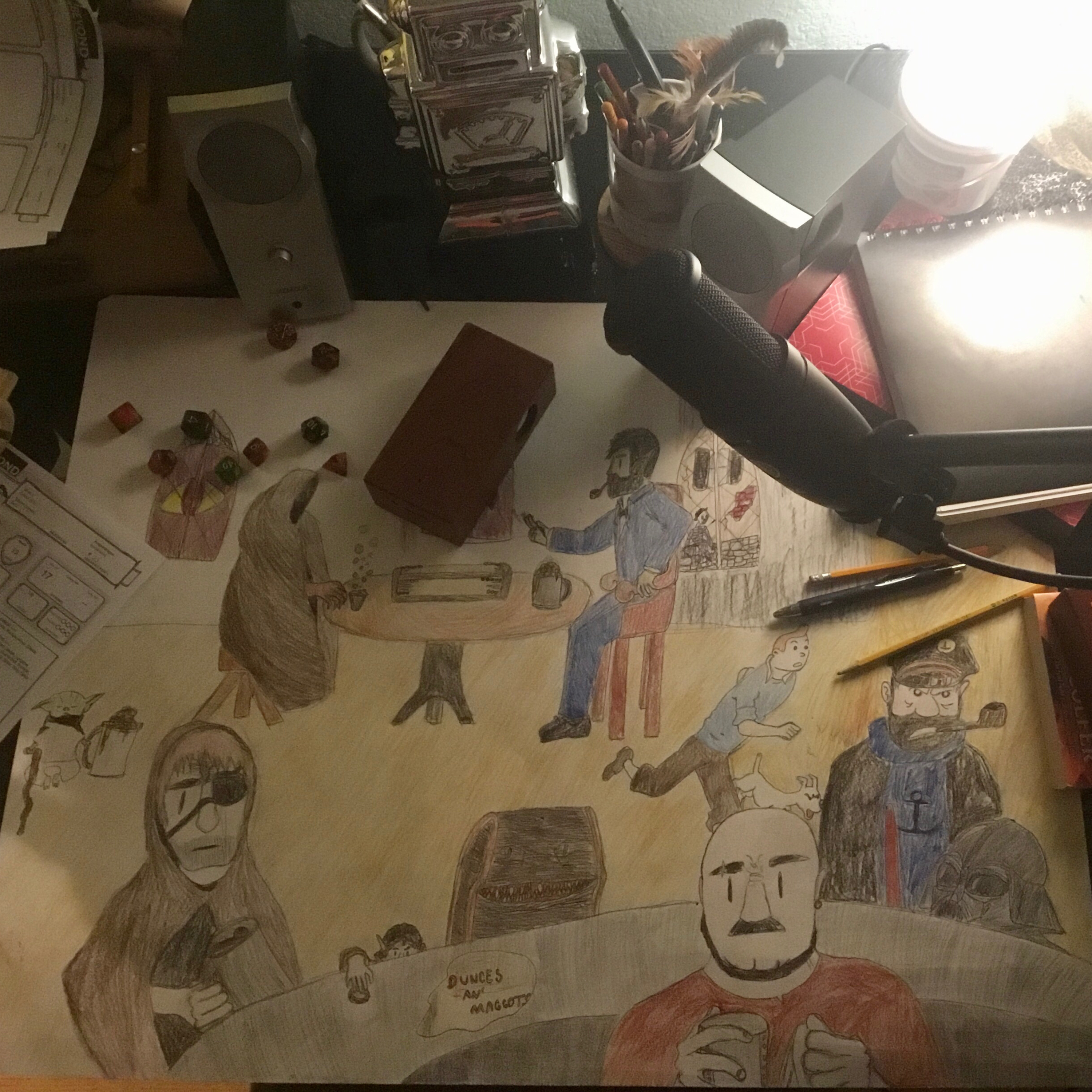 Episode 1: Exploding turds and cursed bees. episode artwork