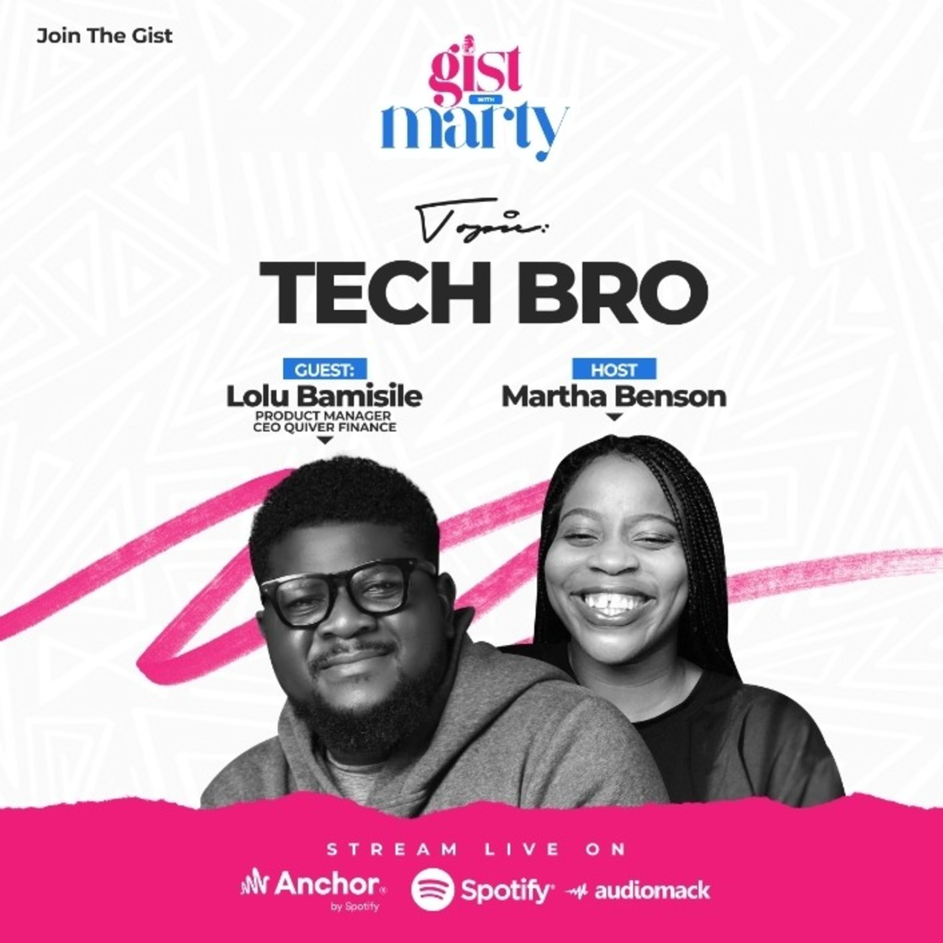 Season 3 ||Episode 15 || Tech bro episode with Lolu Bamisile