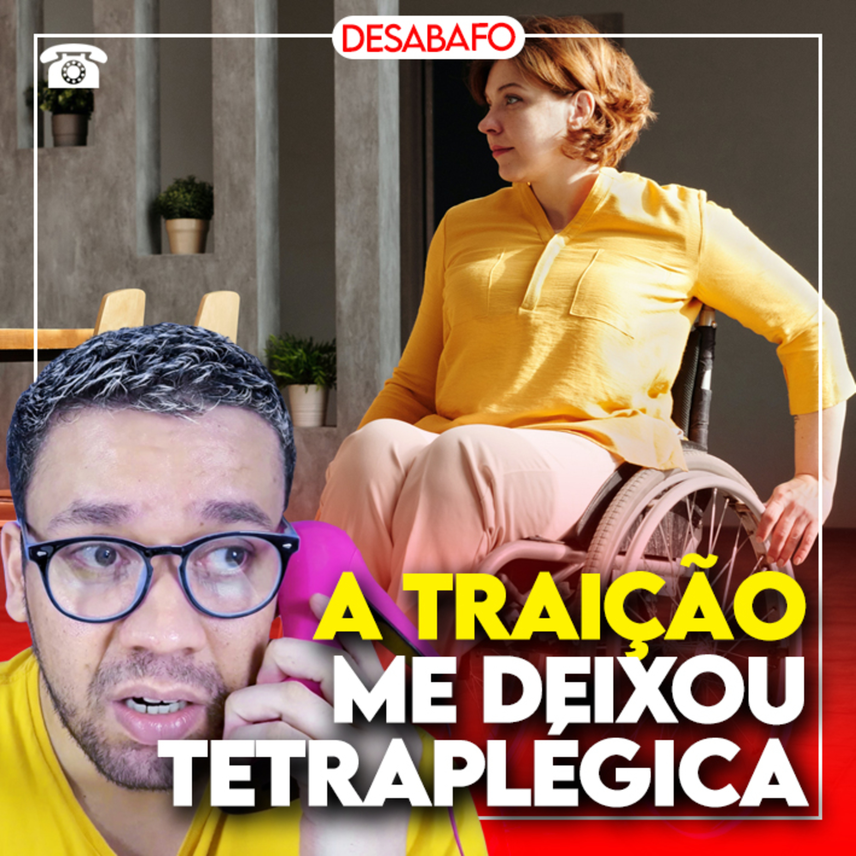 Uma TRAIÇÃO me deixou TETRAPLÉGICA