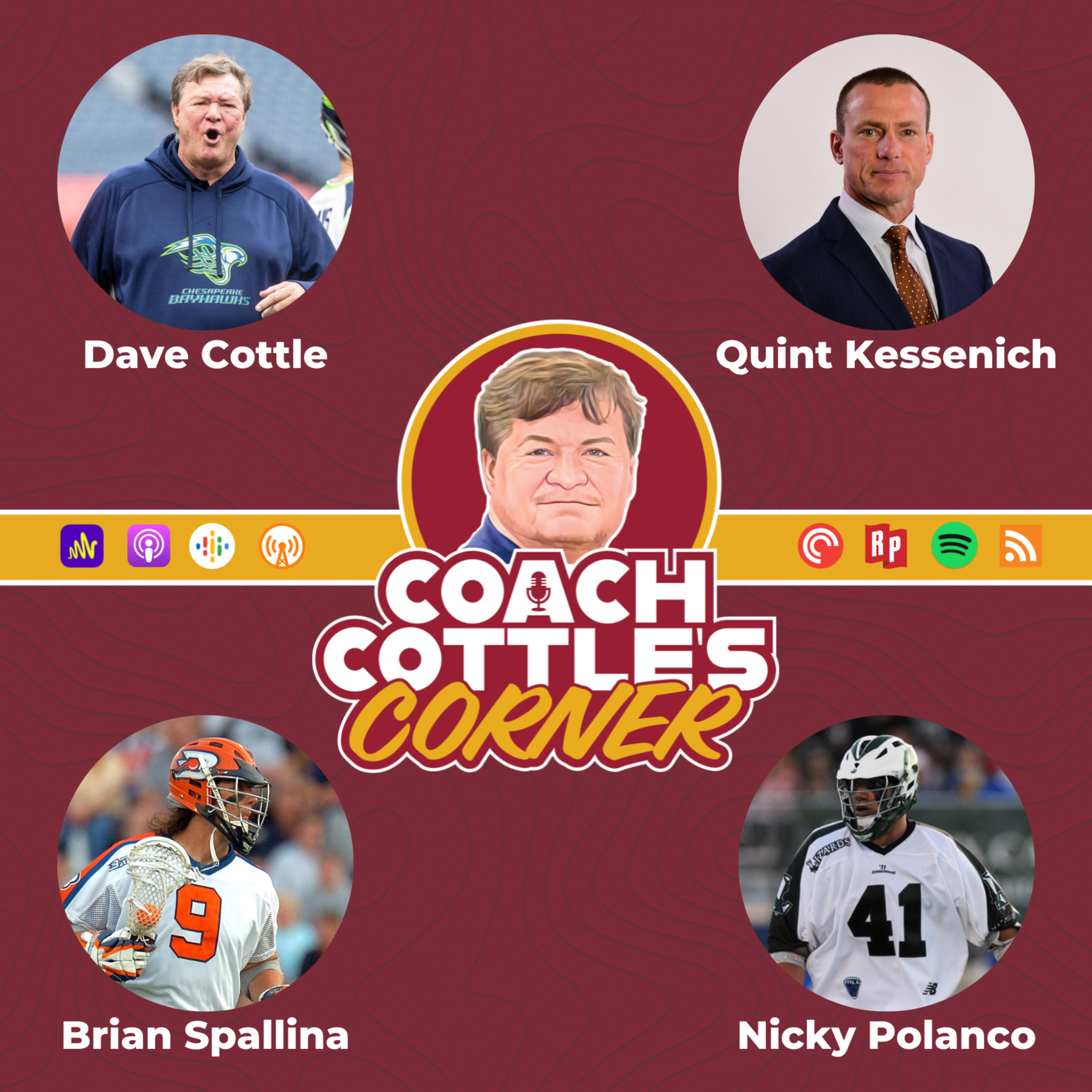 Coach Cottles Corner: Nicky Polanco, Brian Spallina, Quint Kessenich episode artwork