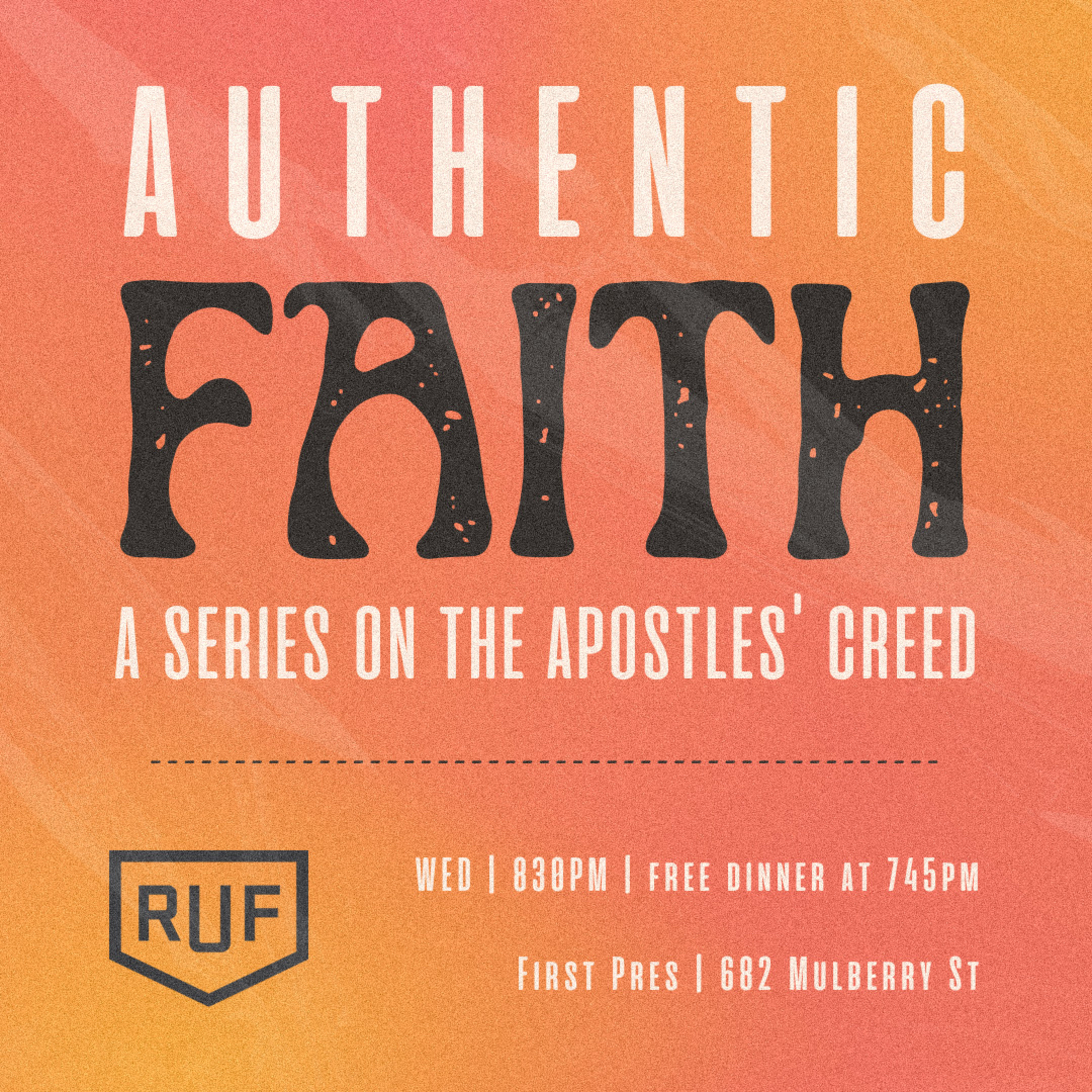 Fall 2023 - Apostles Creed: I believe episode artwork