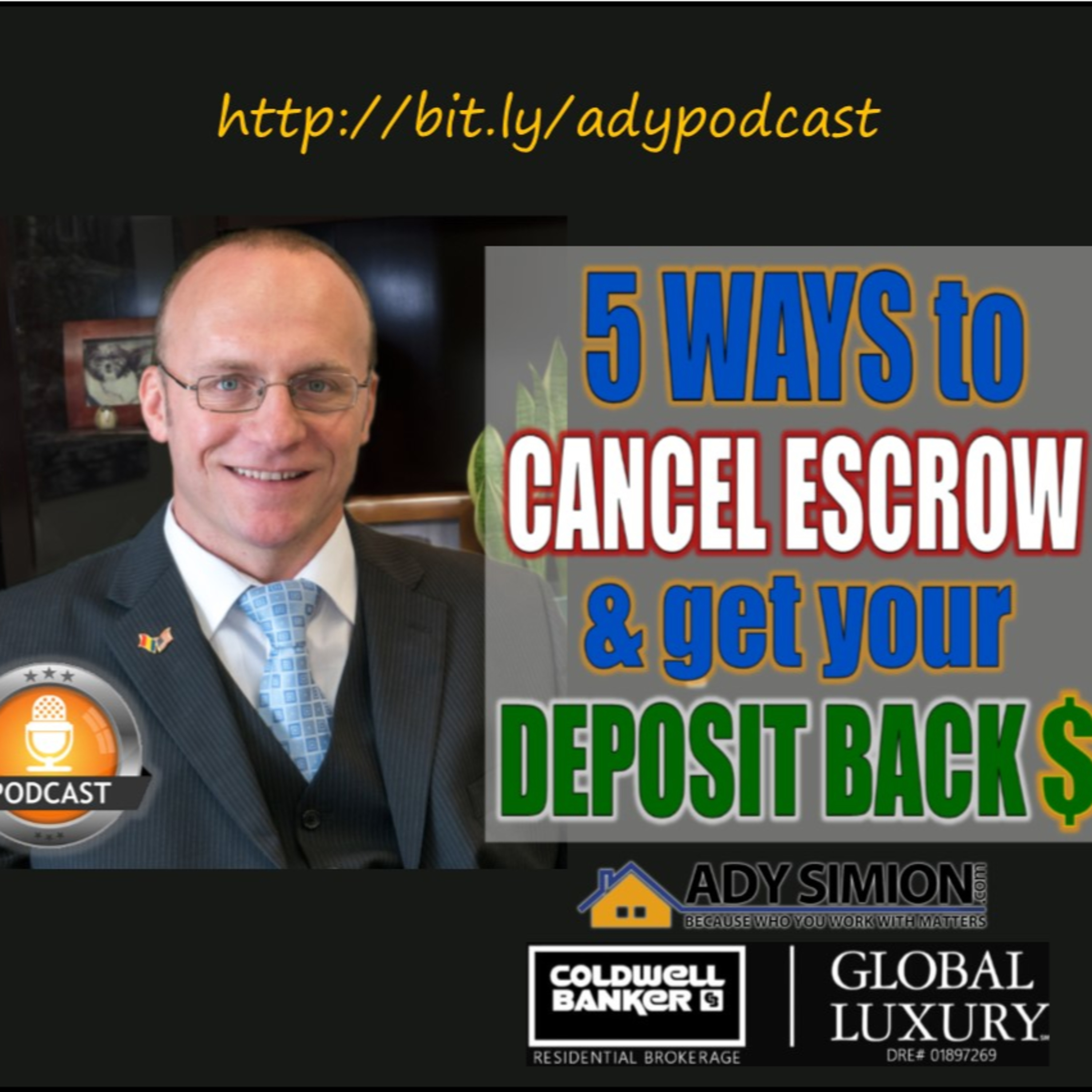 Episode 38 - 5 Ways to Cancel Escrow & Get Your Deposit Back