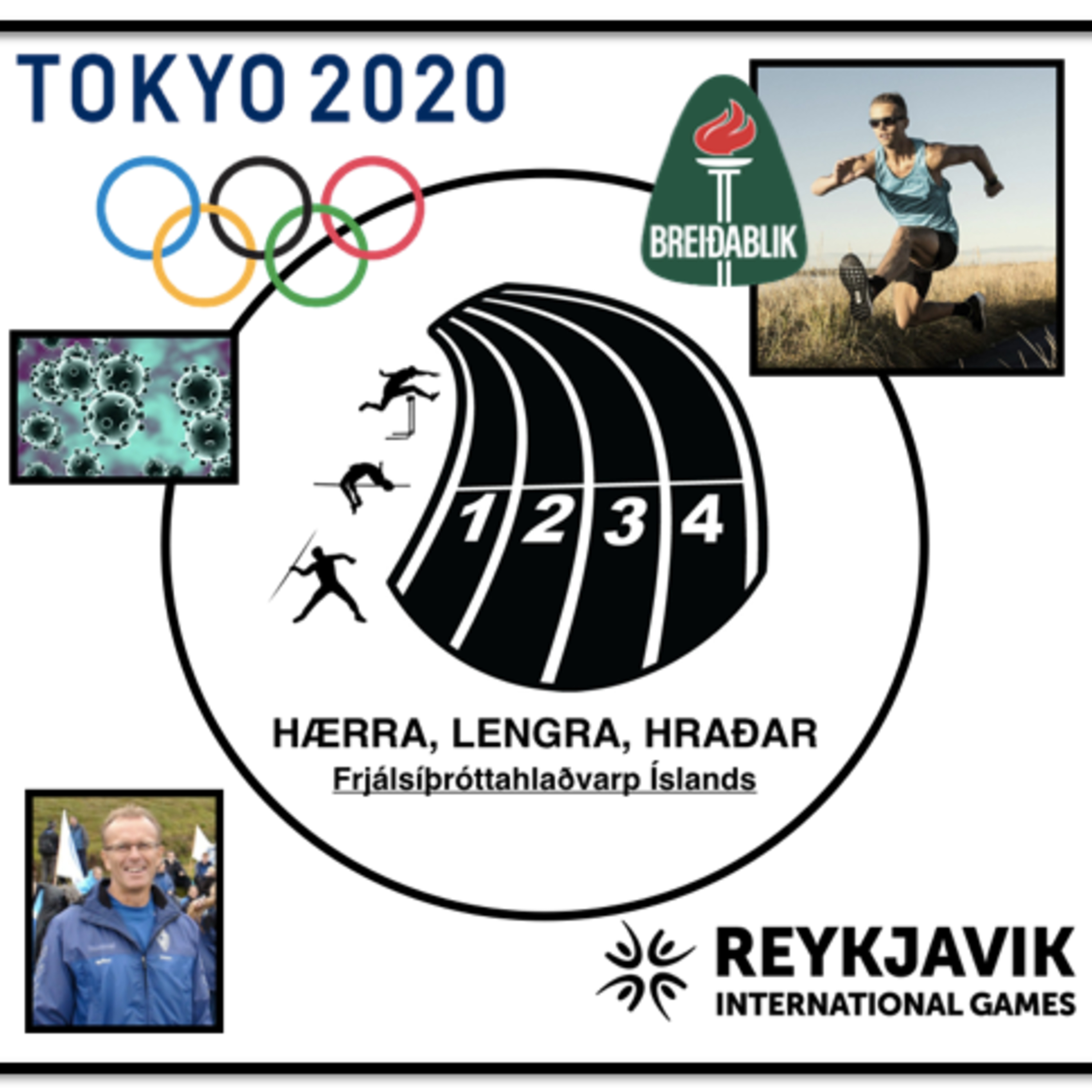 Hærra, Lengra, Hraðar. 2. 2020, Arnar Pétursson, Þráinn Hafsteinsson, hitt og þetta úr frjálsum. episode artwork