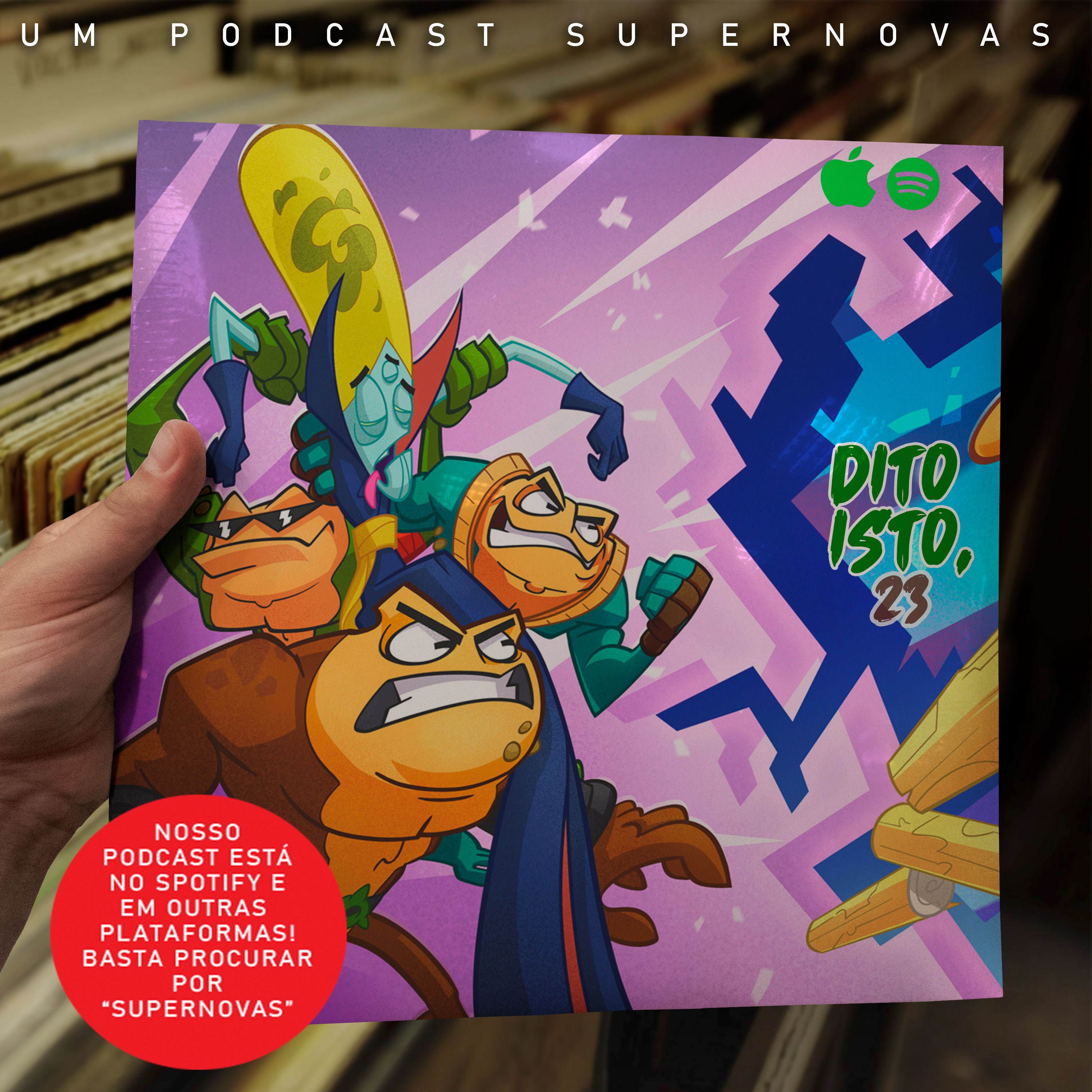 Dito Isto - Battletoads episode artwork
