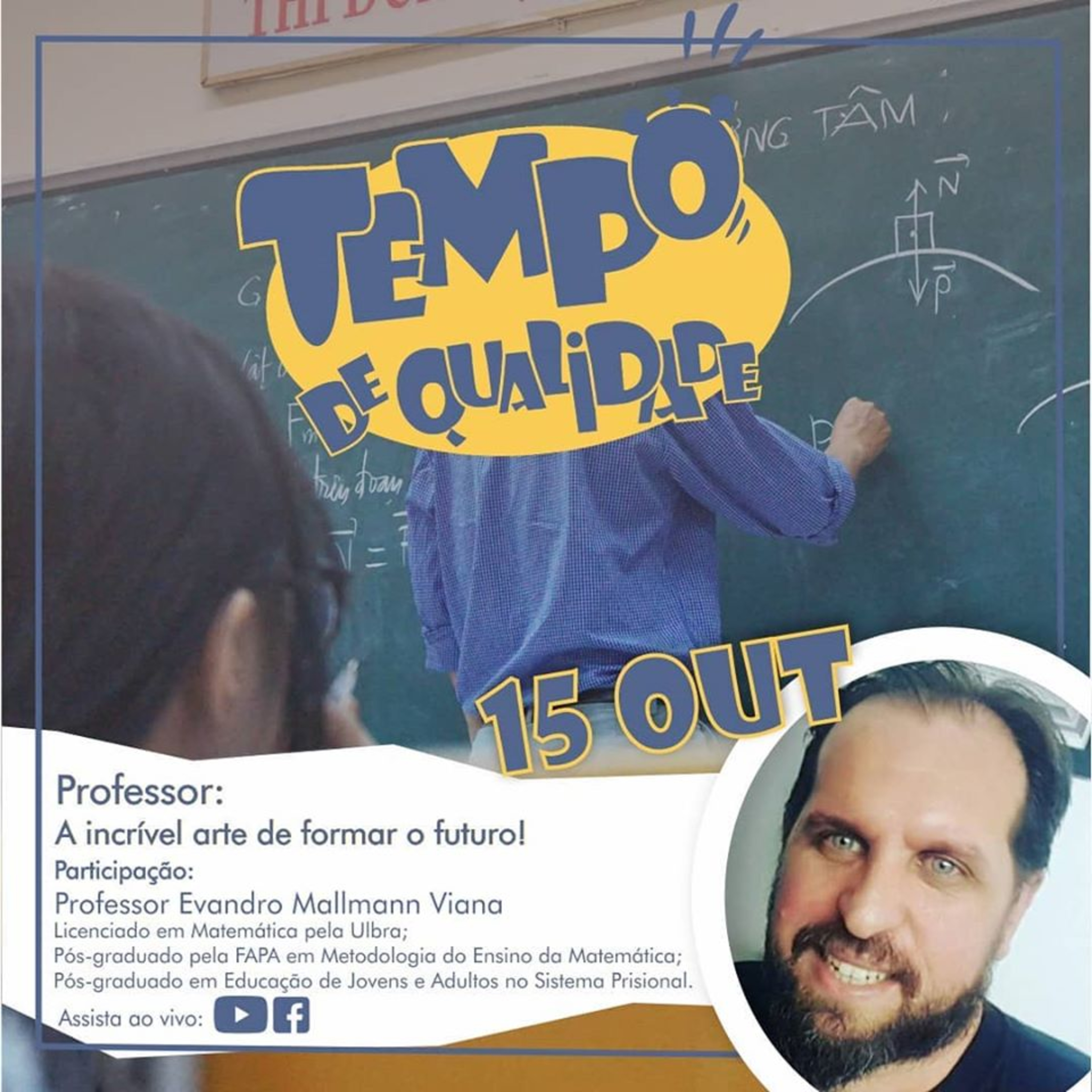Programa TEMPO DE QUALIDADE (15/10/19) – DIA DO PROFESSOR episode artwork