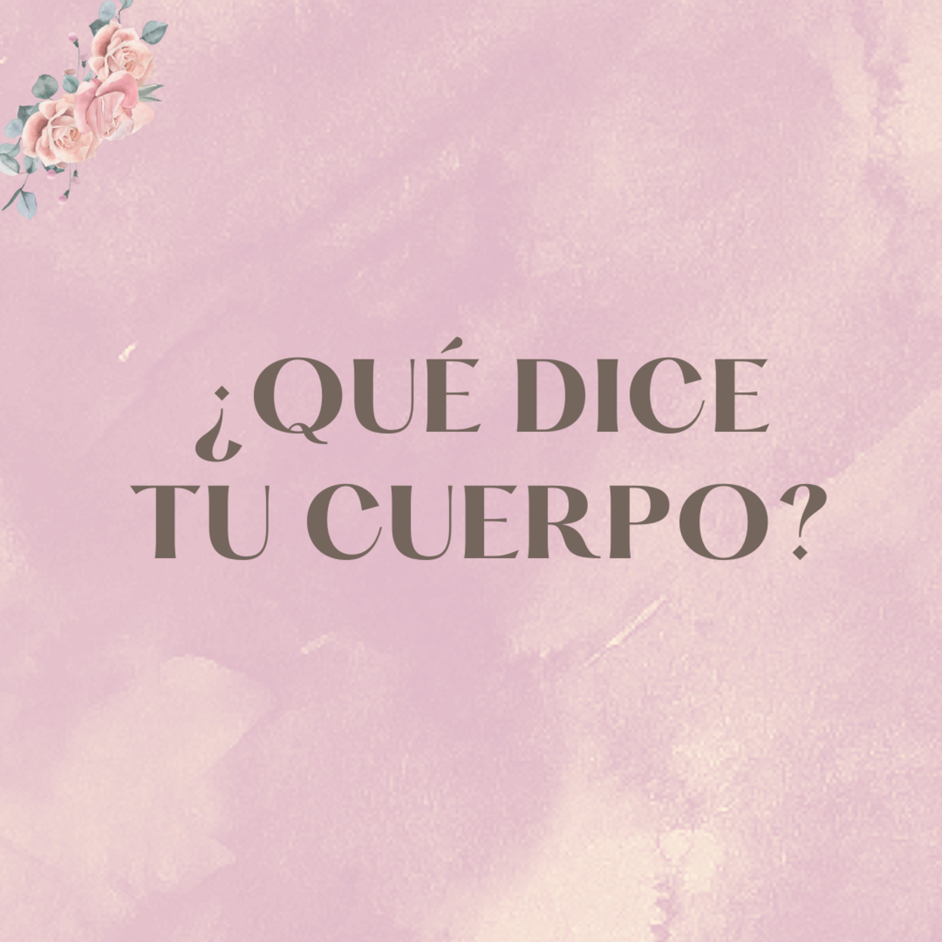 Tengo algo que contarte