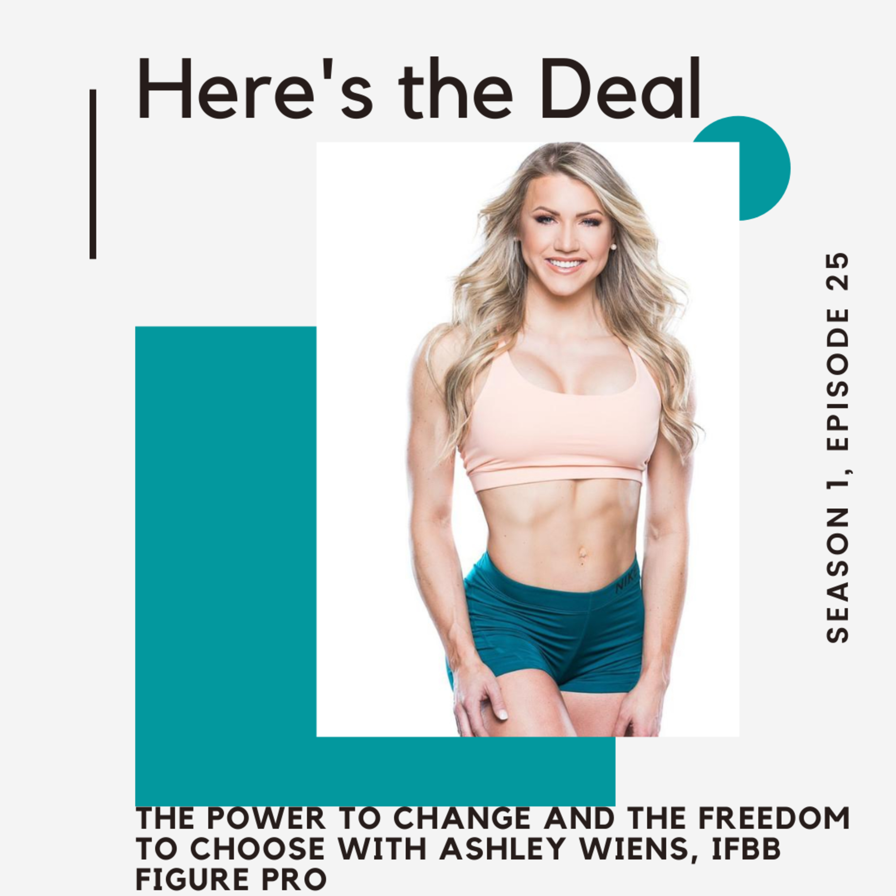 Ashley Wiens, IFBB Figure Pro - The Power to Change & the Freedom to Choose and What It Takes to Reach Your Goals episode artwork