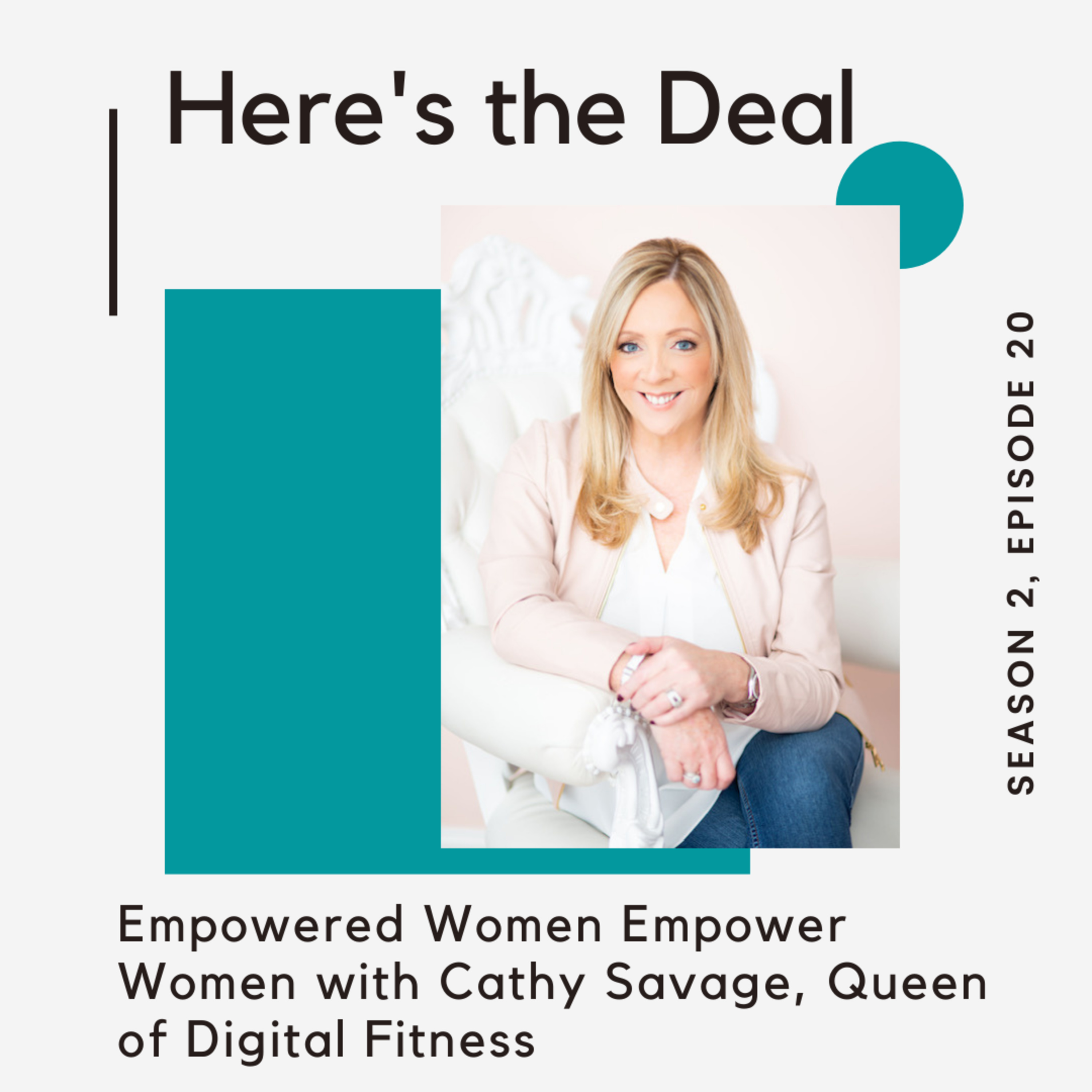 Empowered Women Empower Women with Cathy Savage, Queen of Digital Fitness episode artwork