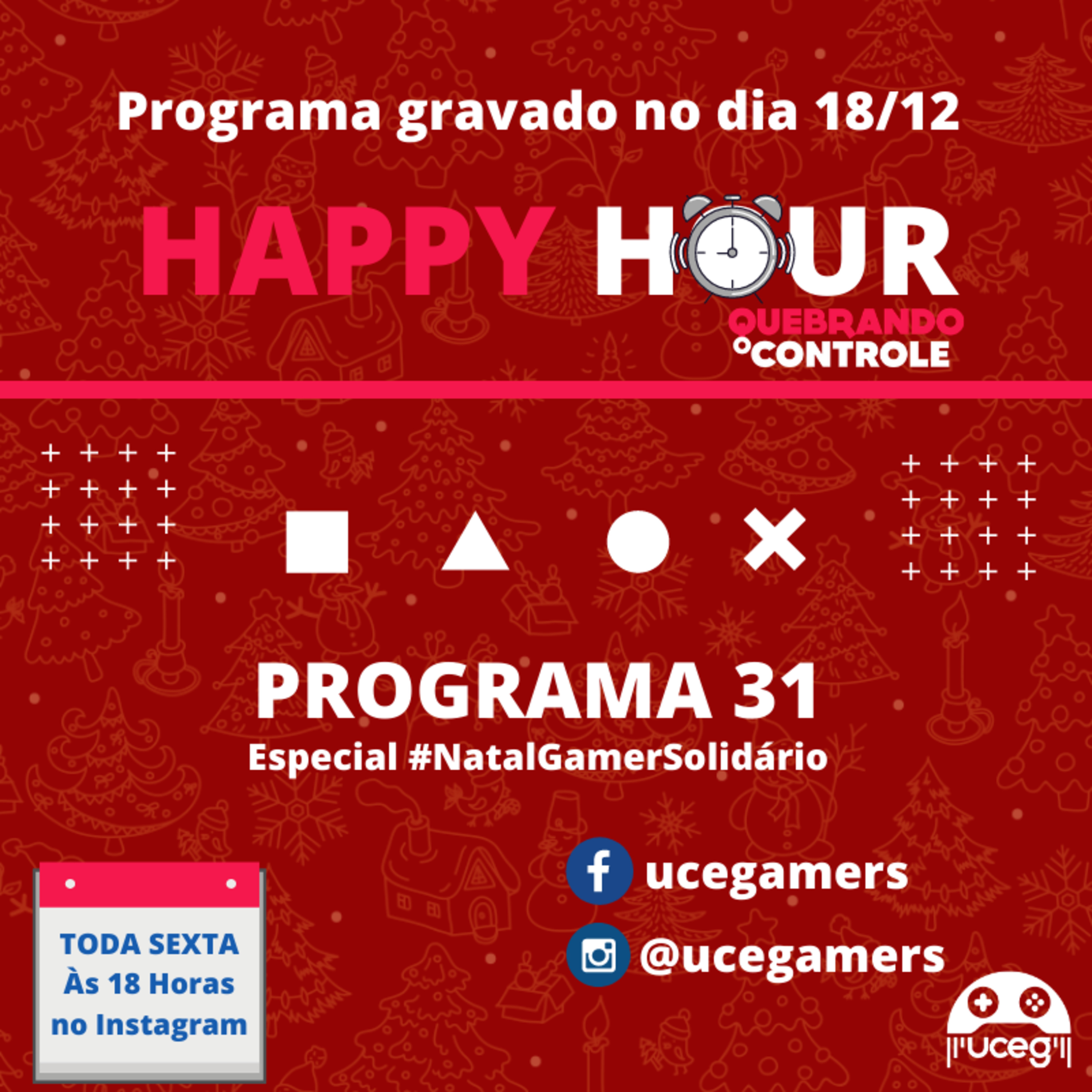 HappyHourQoC 31 - ESPECIAL - #NatalGamerSolidário Gravado no dia 18/12/2020 episode artwork