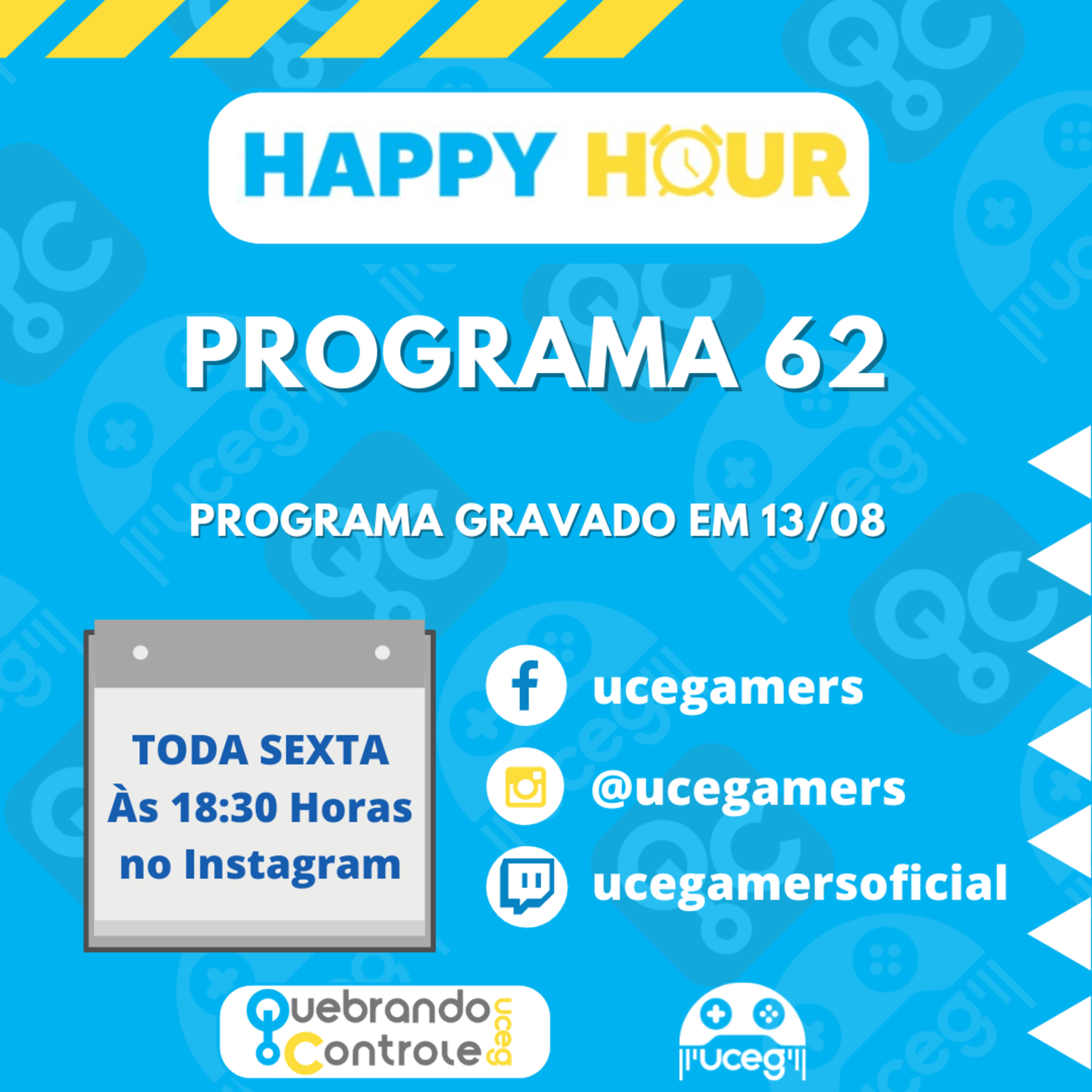 HappyHourQoC gravado no dia 13/08/2021 episode artwork