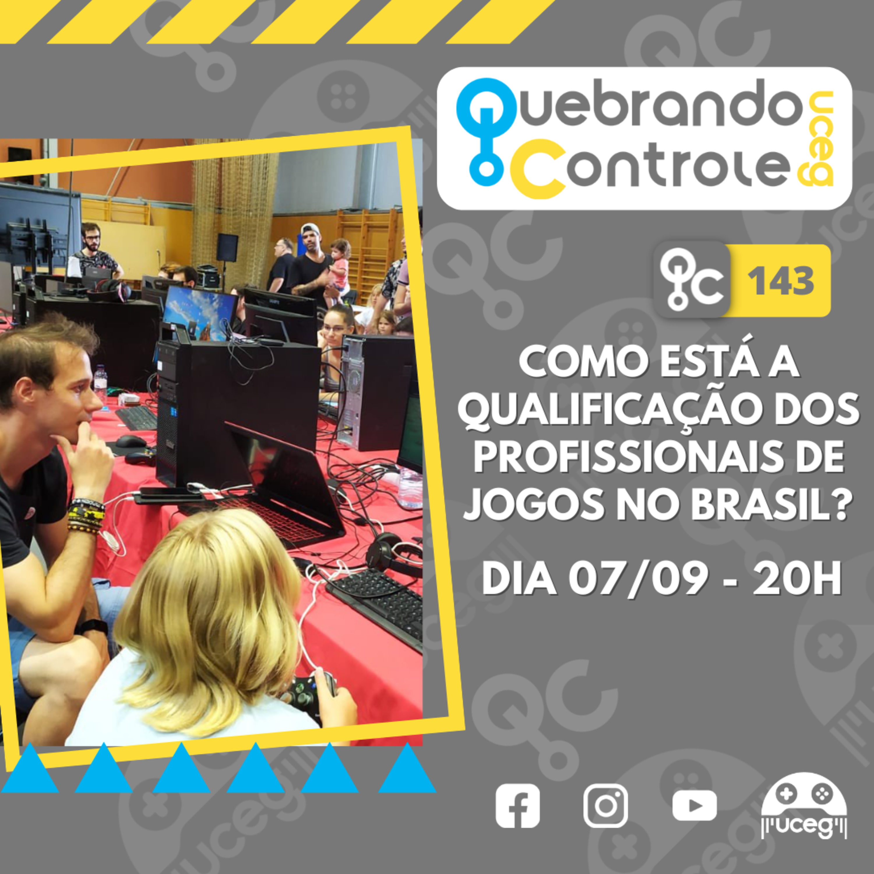 #143 - Como está a qualificação dos profissionais de jogos no Brasil? episode artwork