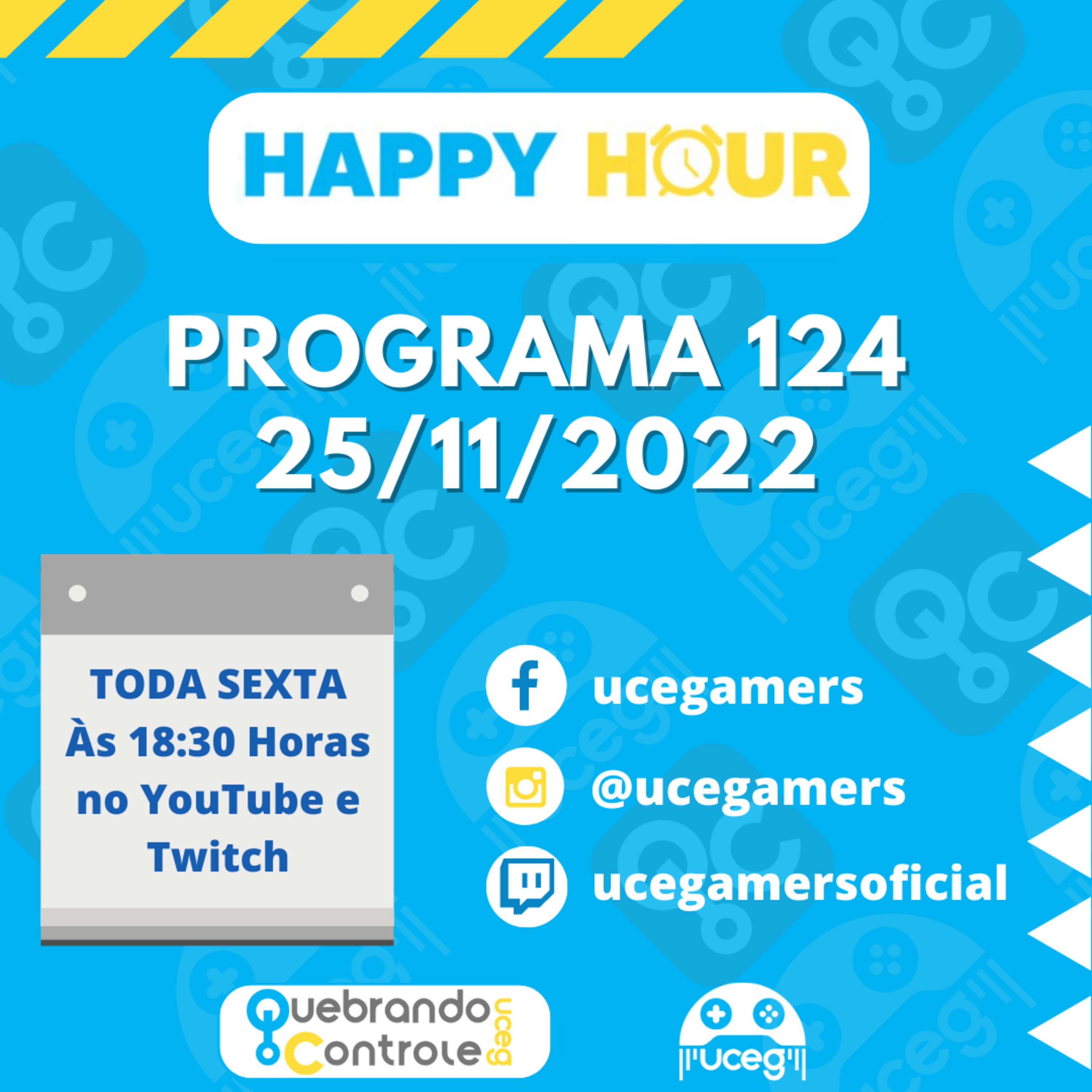 HappyHourQoC #124 - 25 de novembro de 2022 (vídeo) episode artwork