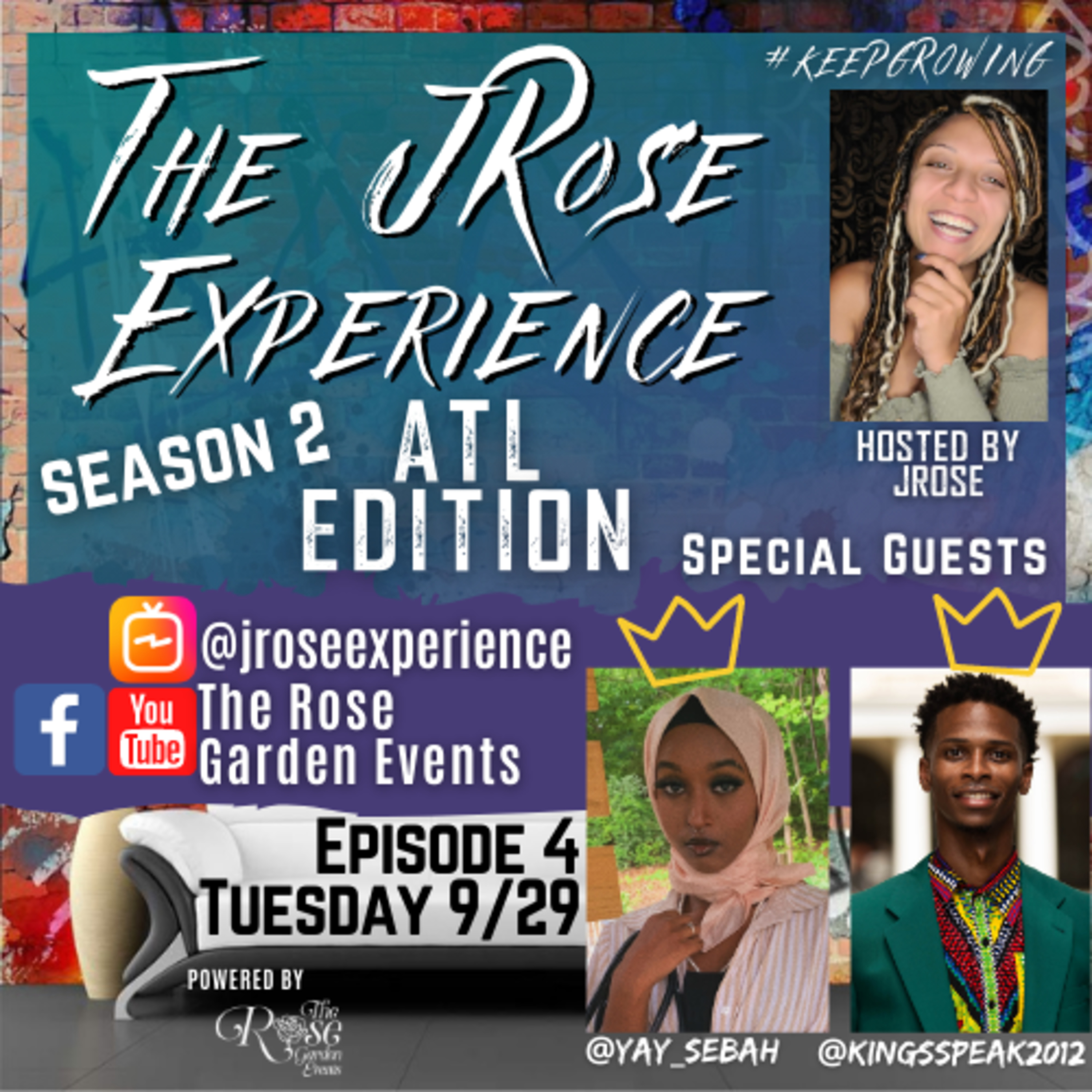The JRose Experience S2: E4: "How Does Our Identity Impact How We Create?" episode artwork