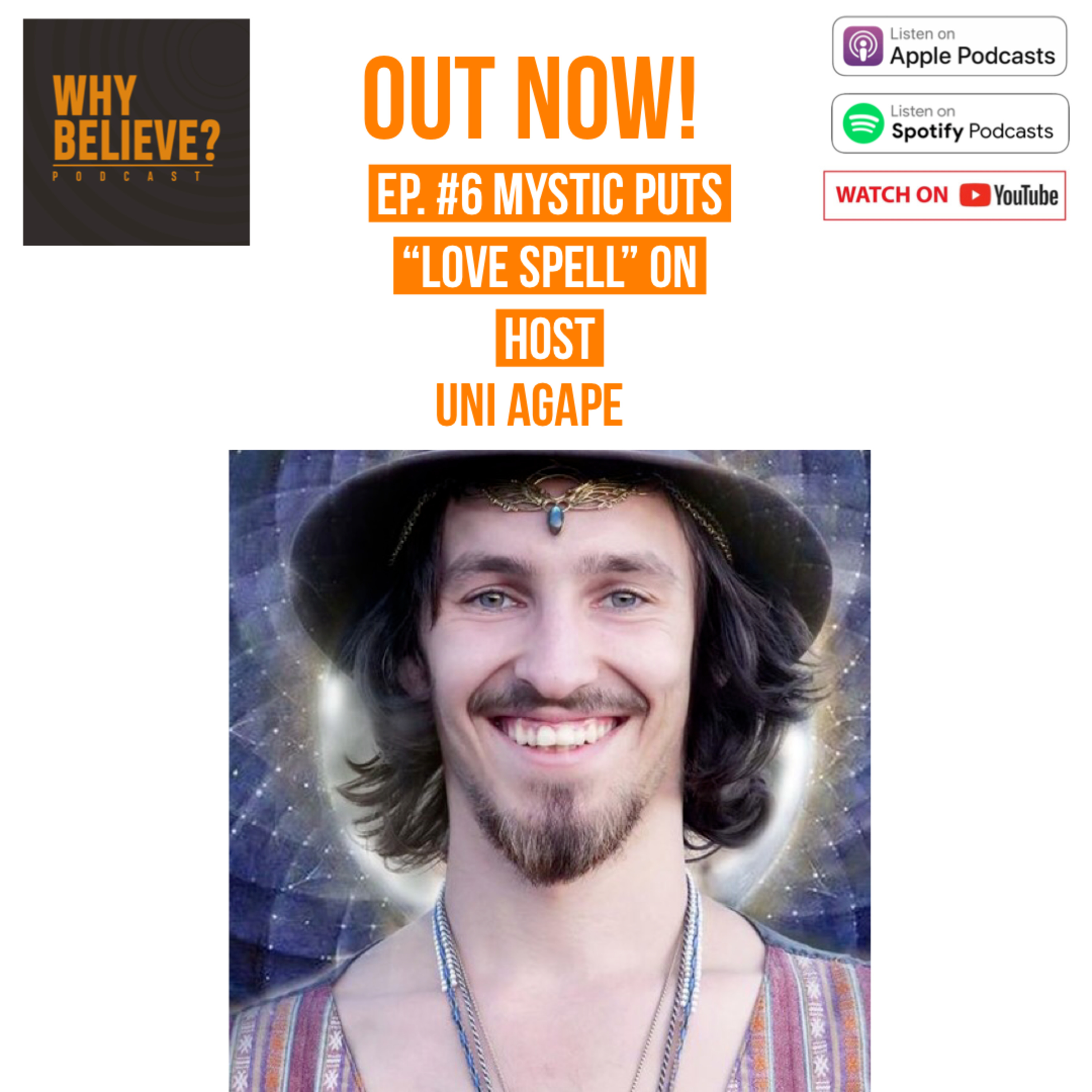 Mystic puts "Love Spell " on Host 