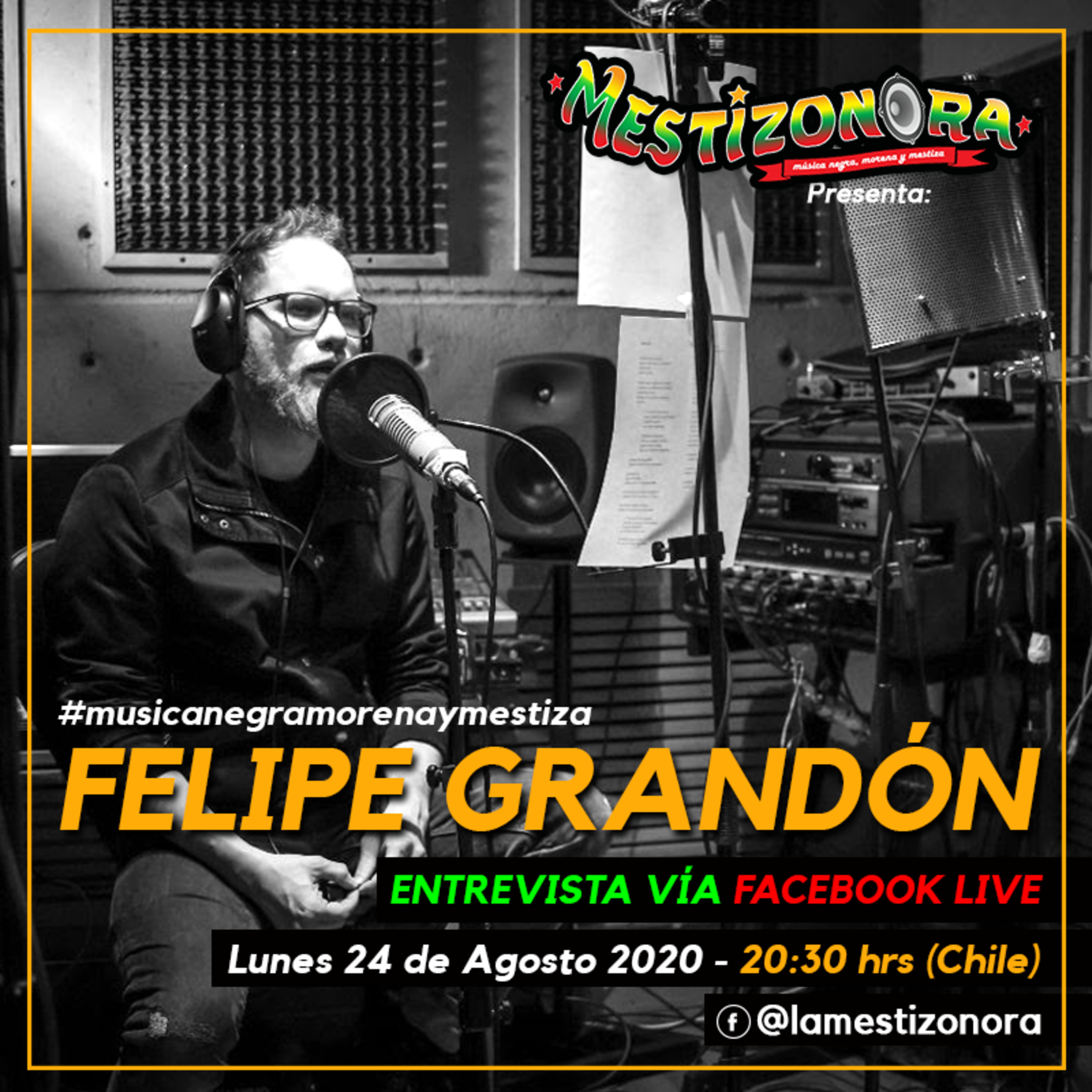 Felipe Grandón en La Mestizonora episode artwork