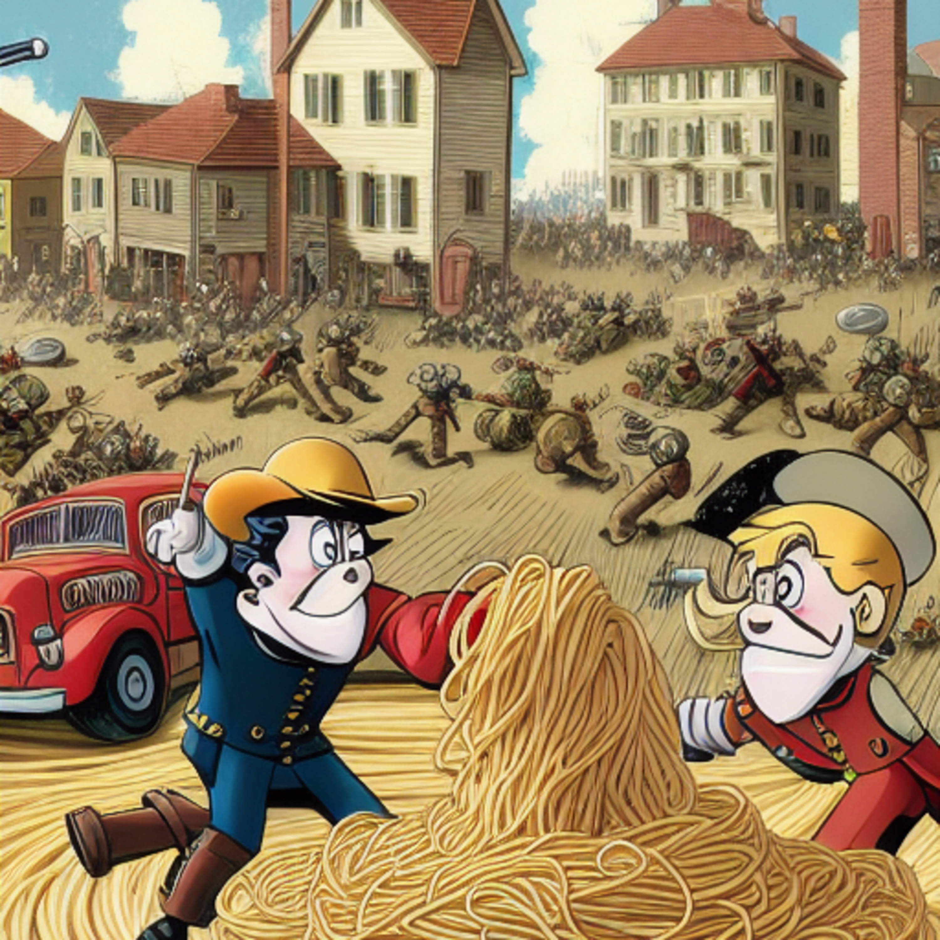 THE BATTLE OF SPAGHETTISBURG Ep. 30 ft. Greg Polard (Where It Went Podcast) & Larry Epstein episode artwork