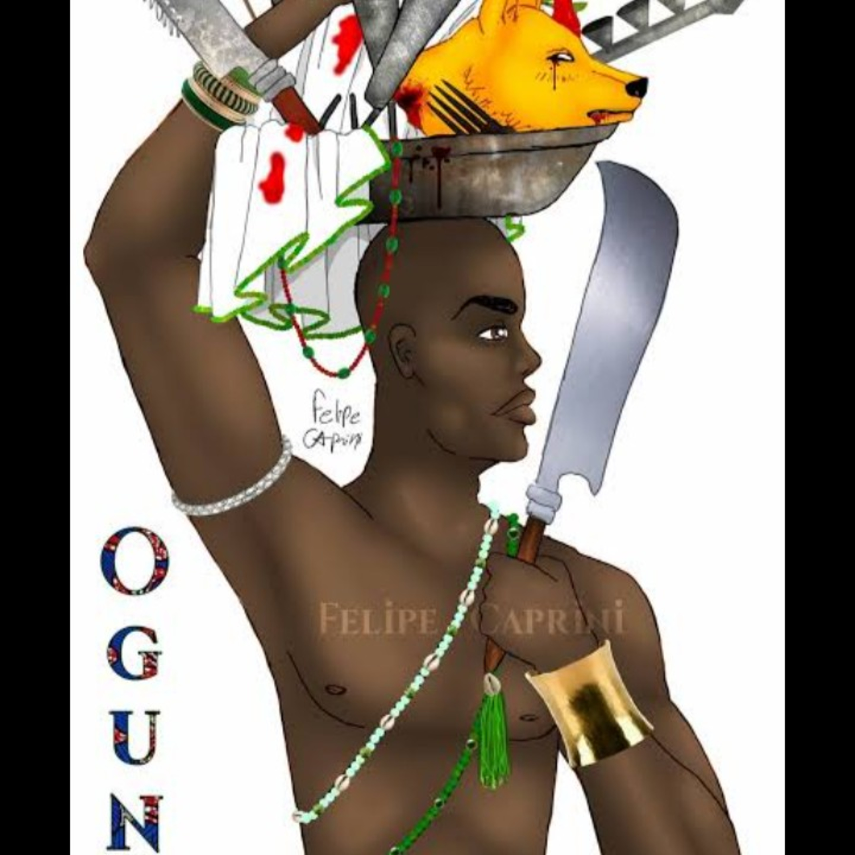 Ògúnjá - filho de Oxaguiã e Iemanjá  episode artwork