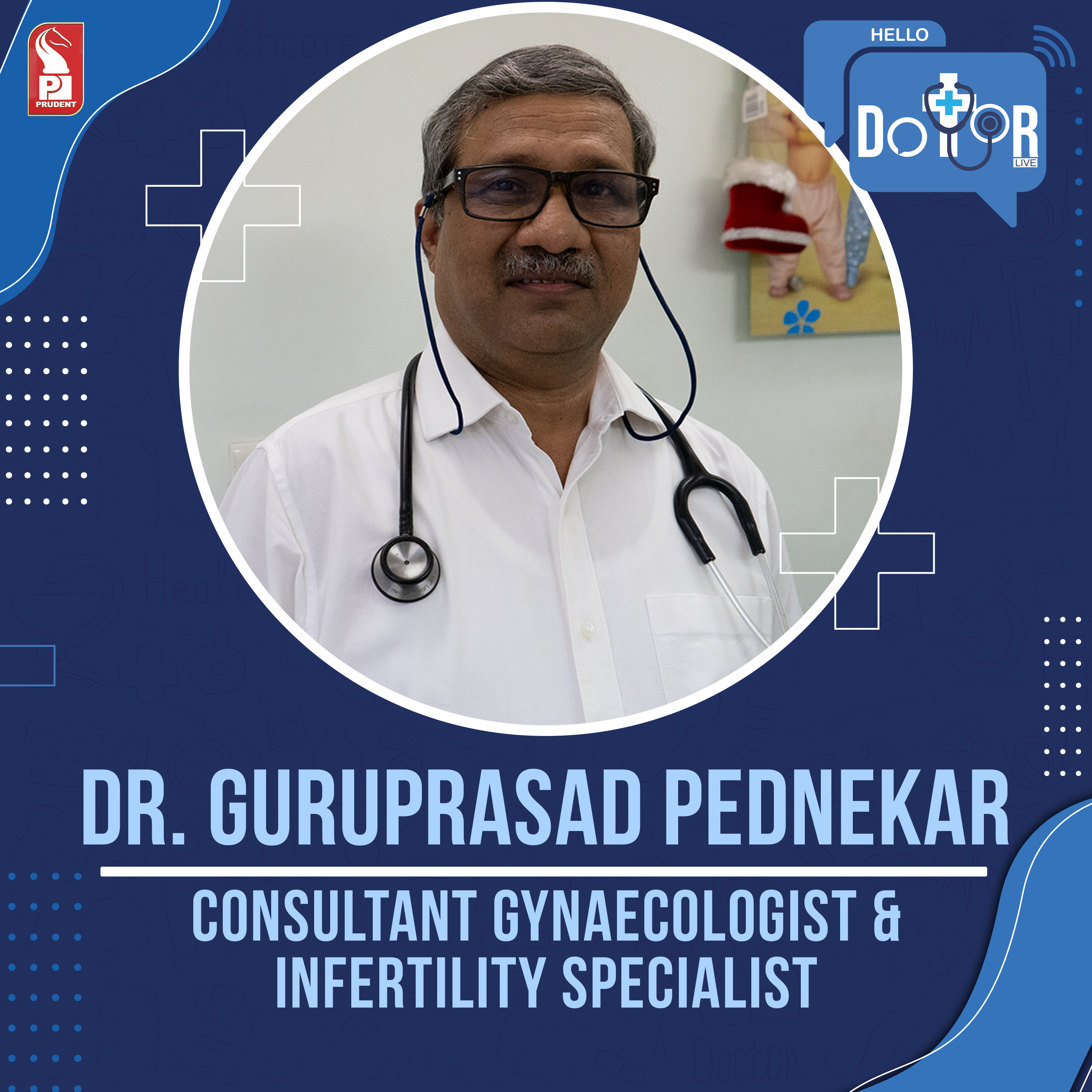 Dr. Guruprasad Pednekar | Consultant Gynaecologist & Infertility Specialist | Hello Dotor | Prudent episode artwork