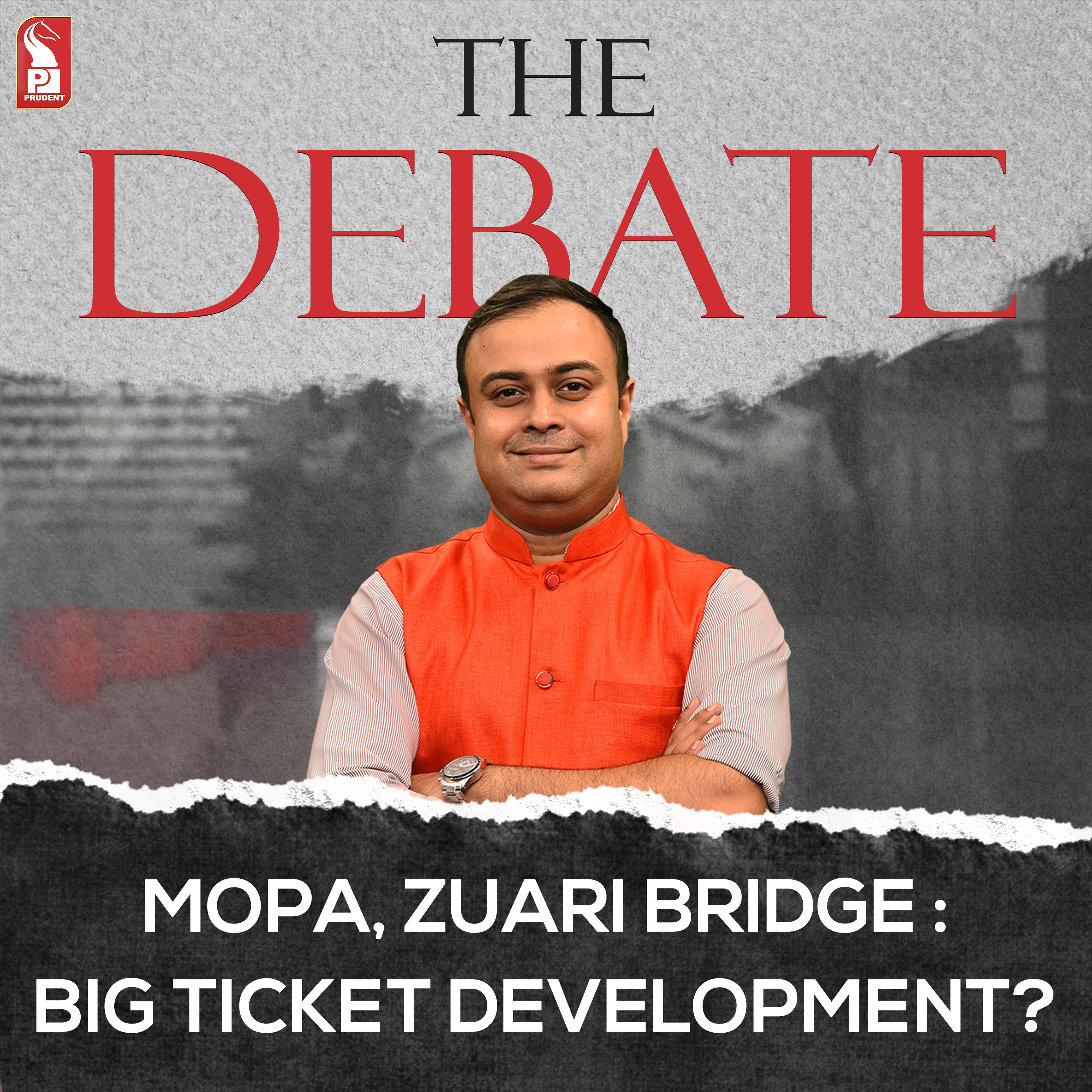 Mopa, Zuari Bridge Inauguration: Goa's Big Ticket Development | The Debate | Prudent | 191122 episode artwork