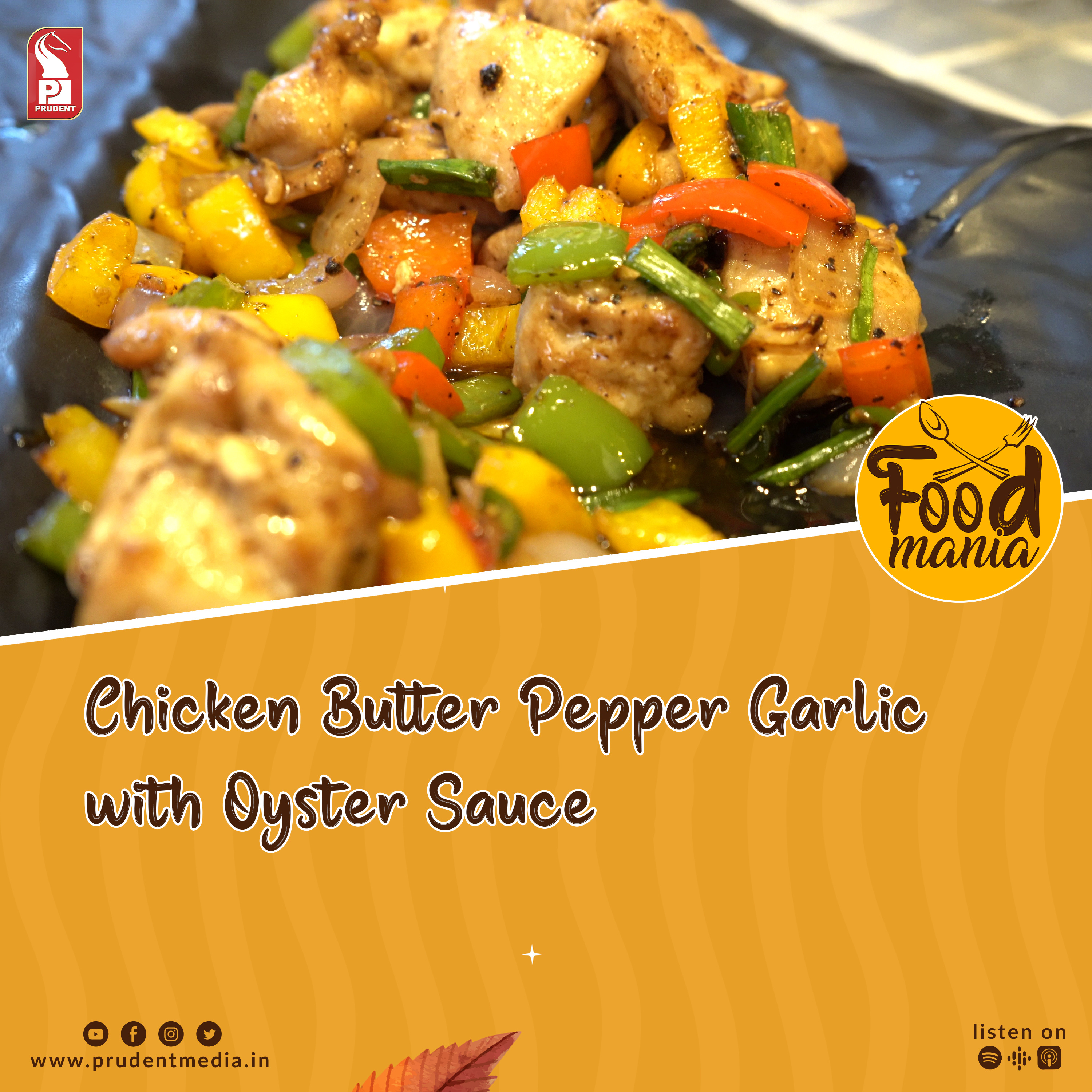 Chicken Butter Pepper Garlic with Oyster Sauce | Food Mania | E1 | Prudent | 150123 episode artwork