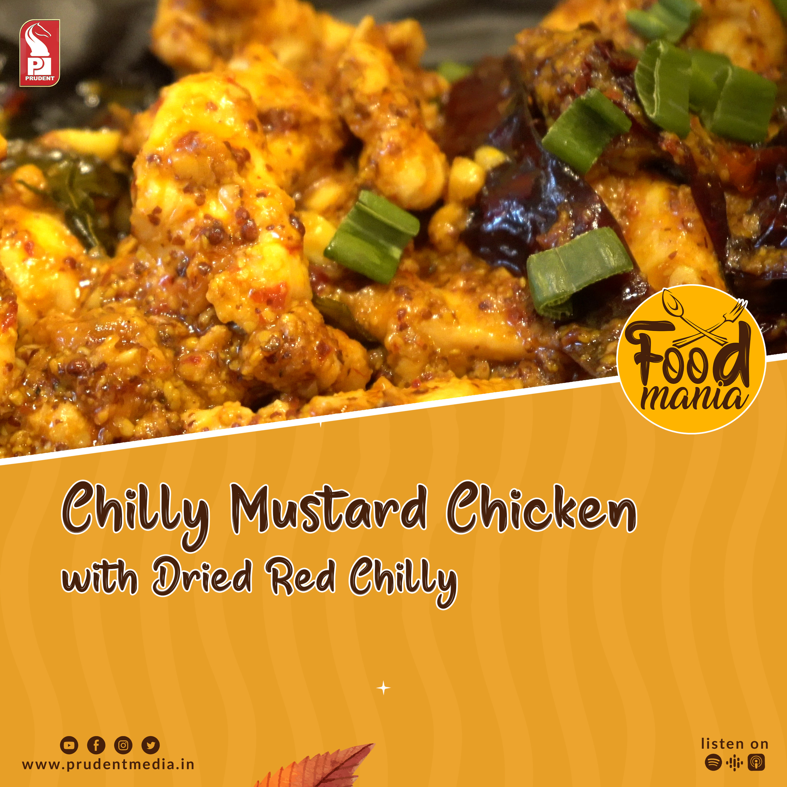 Chilly Mustard Chicken with Dried Red Chilly | Food Mania | E2 | Prudent | 220123 episode artwork