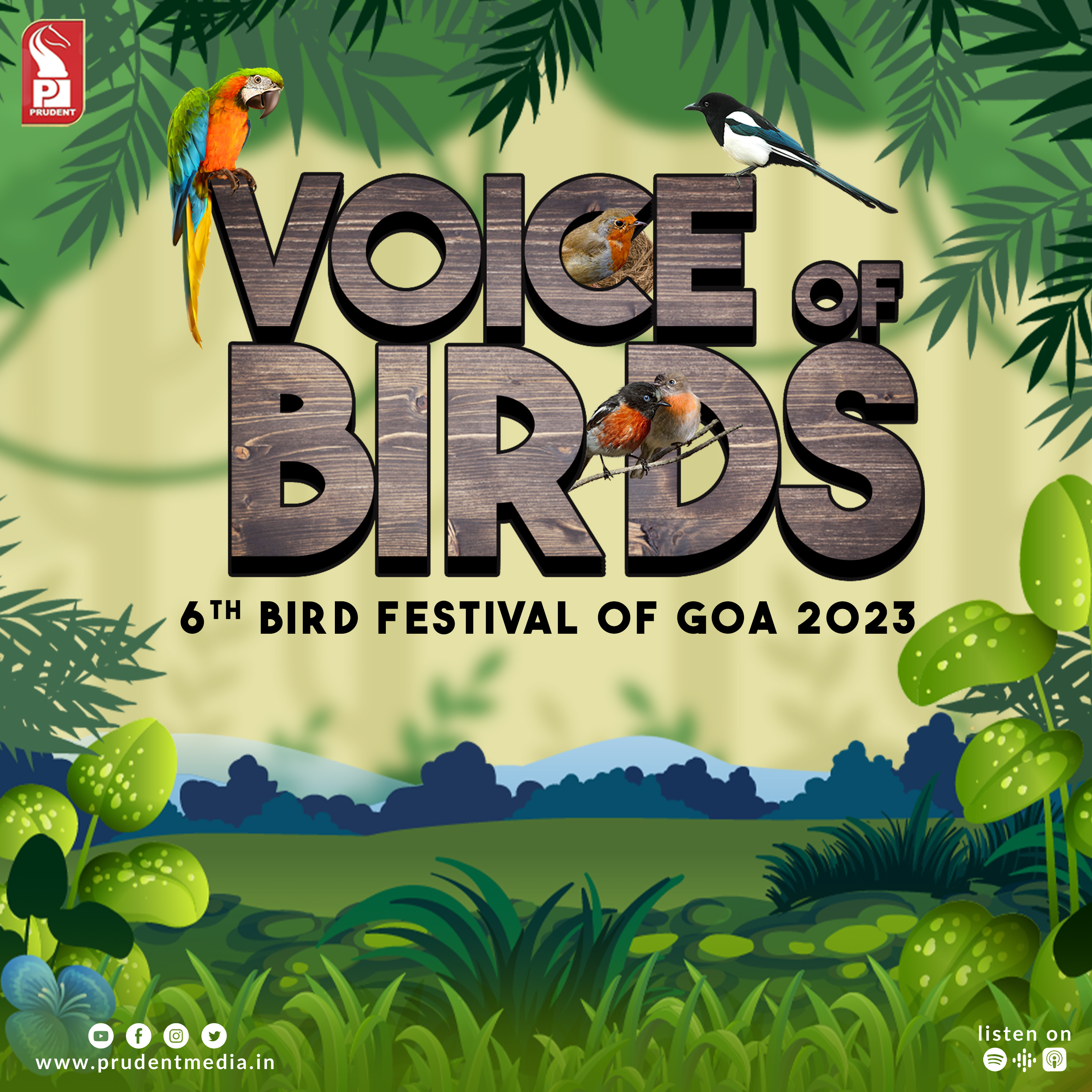 Voice if Birds | 6th Bird Festival of Goa 2023 | Prudent | 300123 episode artwork