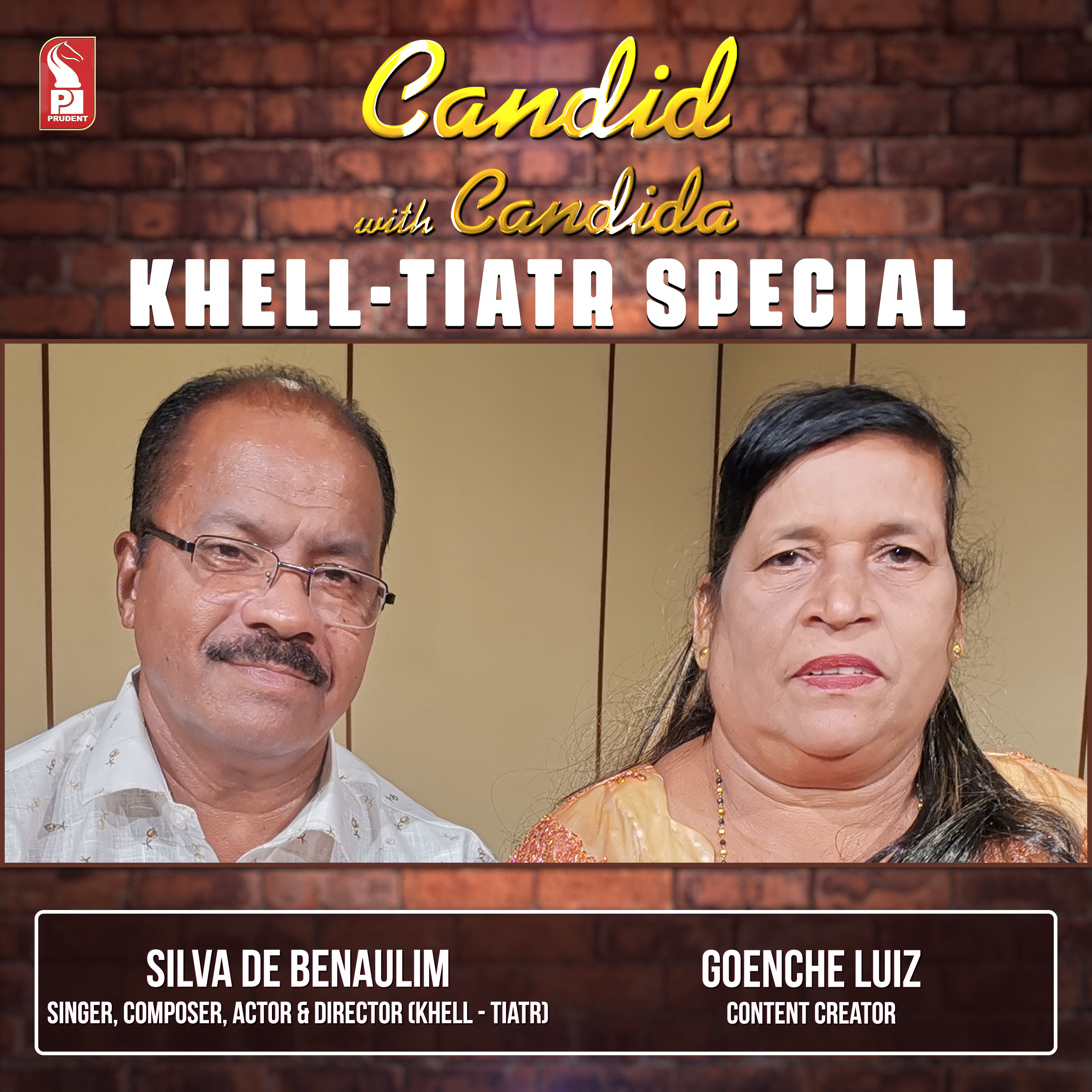 Thatgoanlady (goenche luiz) & Silva de Benaulim | Khell – Tiatr Special | Candid with Candida | Ep. 34 | Prudent | 080223 episode artwork