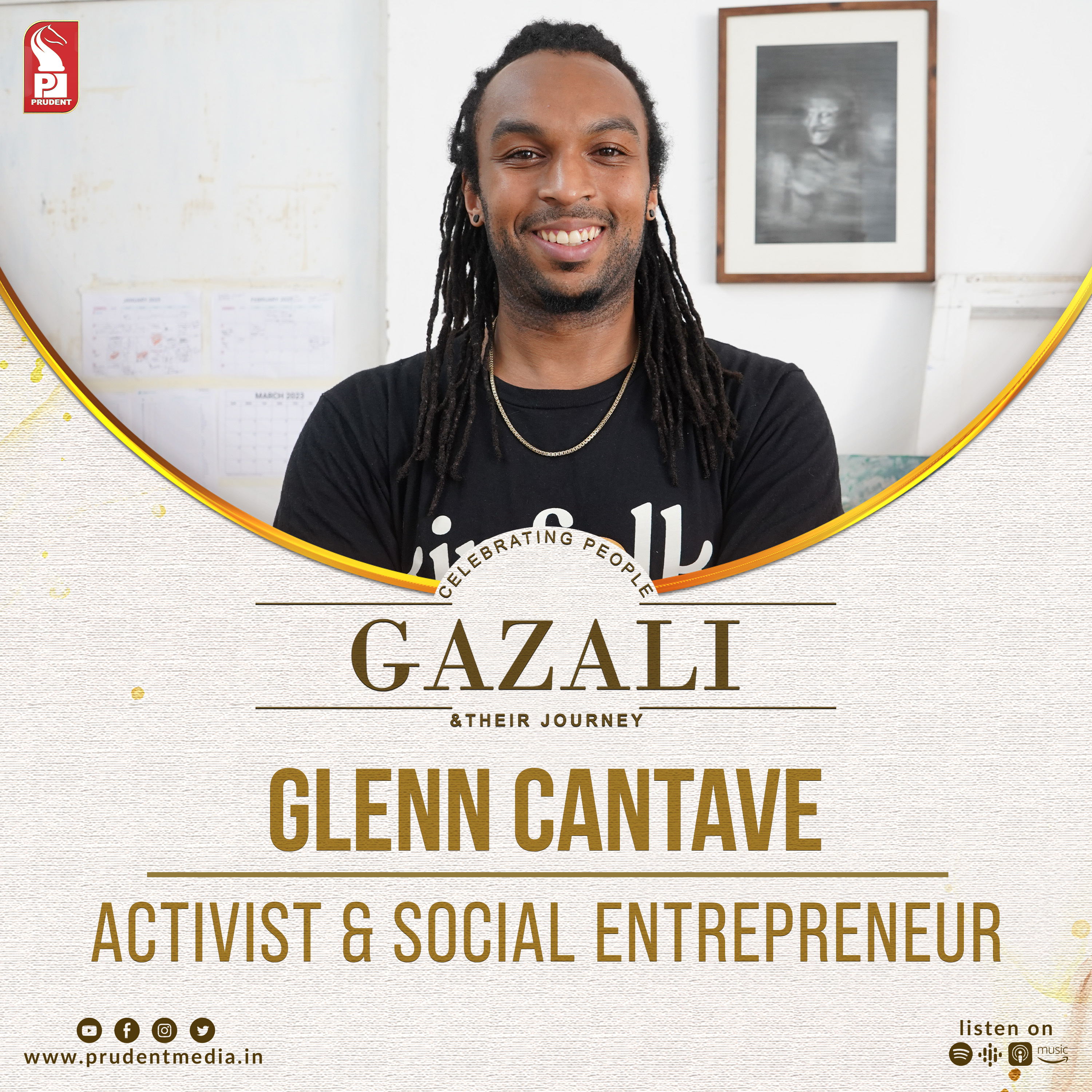 Glenn Cantave | Activist & Social Entrepreneur | Gazali | Prudent | 210223 episode artwork