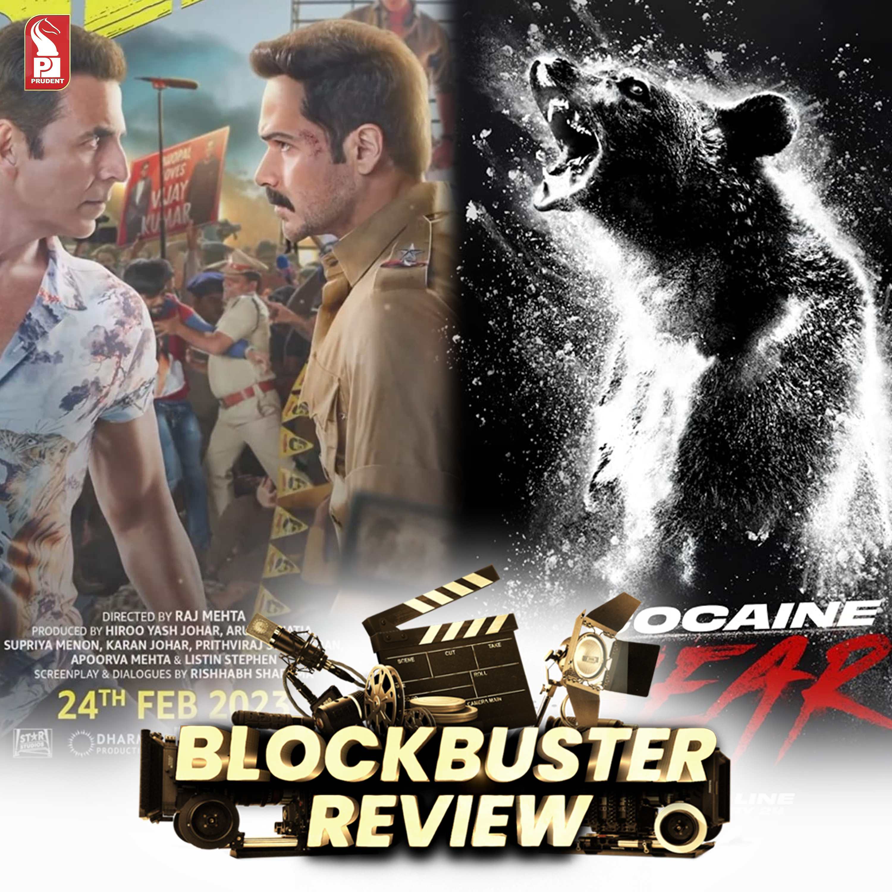 Selfiee | Cocain Bear Movie | Blockbuster Review | Prudent | 250223 episode artwork
