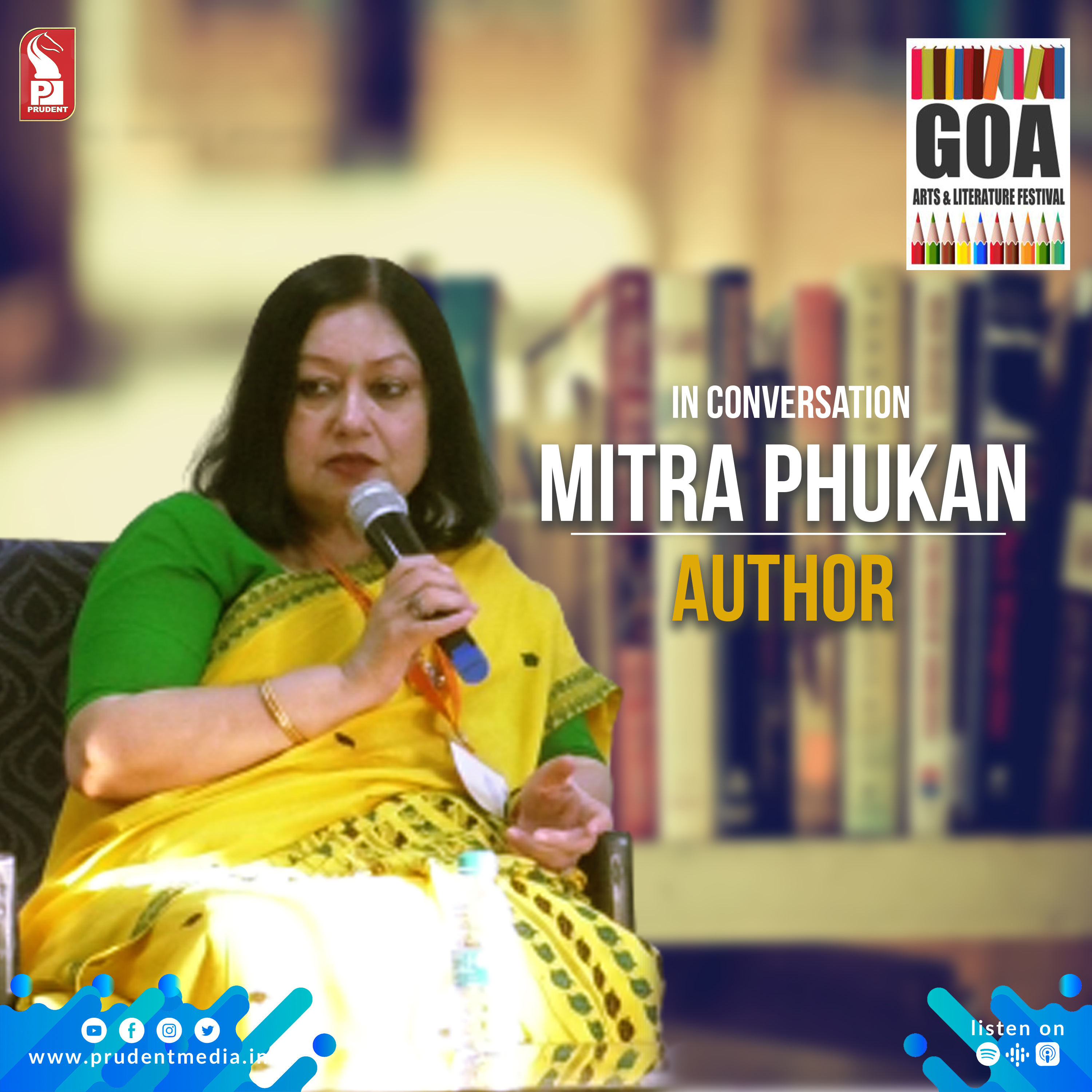 Mitra Phukan | Author | GALF 23 | Prudent | 260223 episode artwork