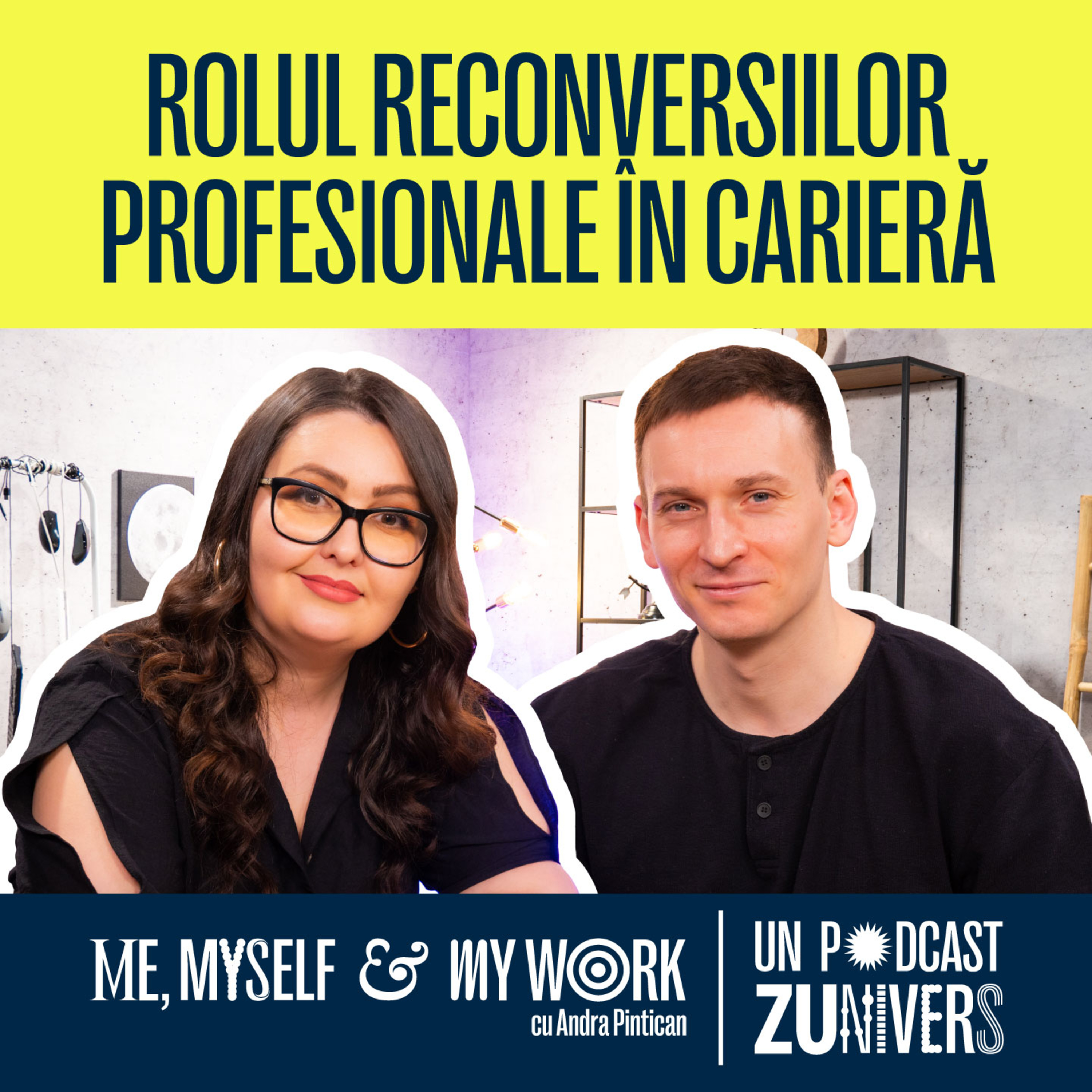 THE MOTANS: CUM SĂ ALEGI RECONVERSIA PROFESIONALĂ FĂRĂ FRICA DE EȘEC | Me Myself & My Work 14 episode artwork